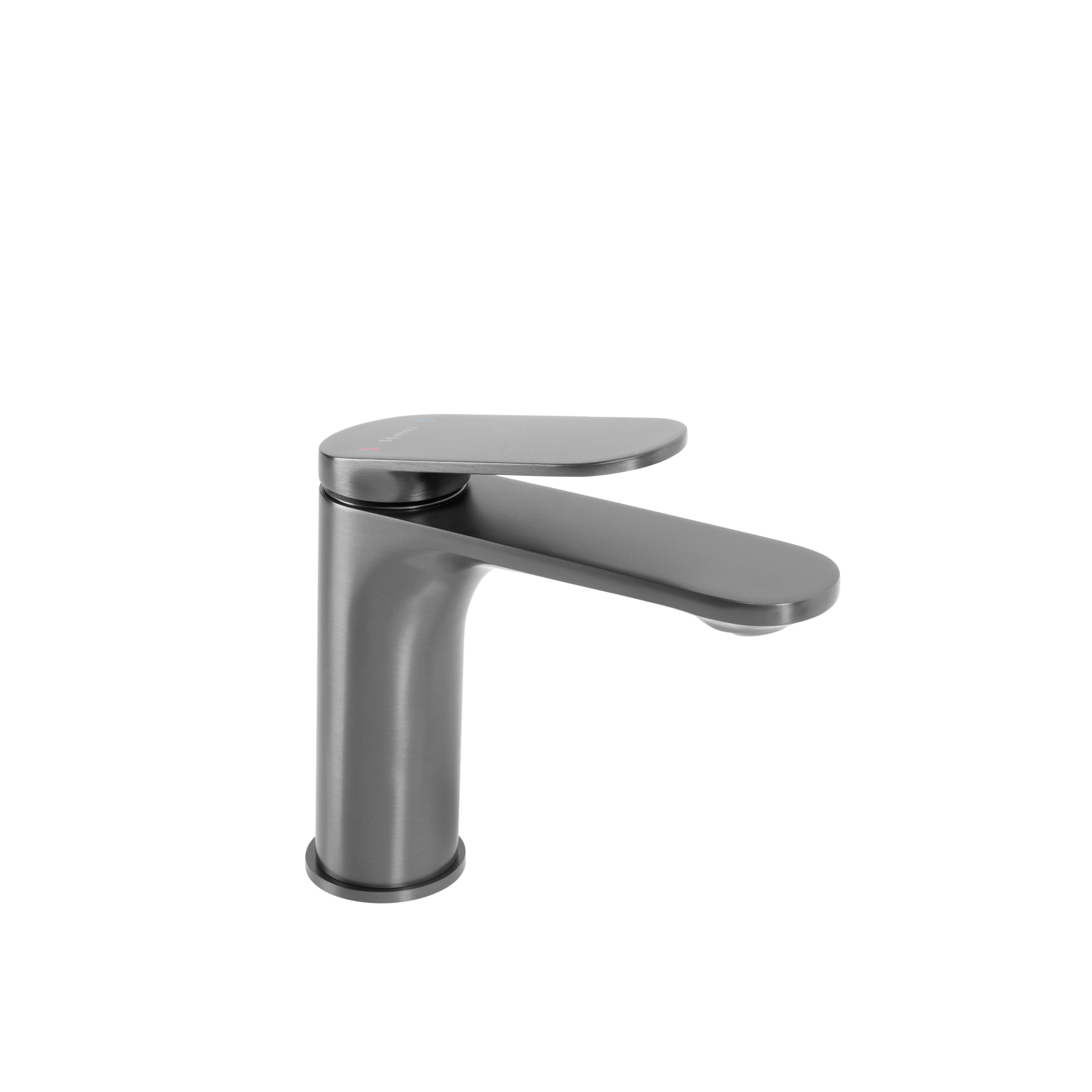 Waschbeckenarmatur Rea Marco Gun Grey Low