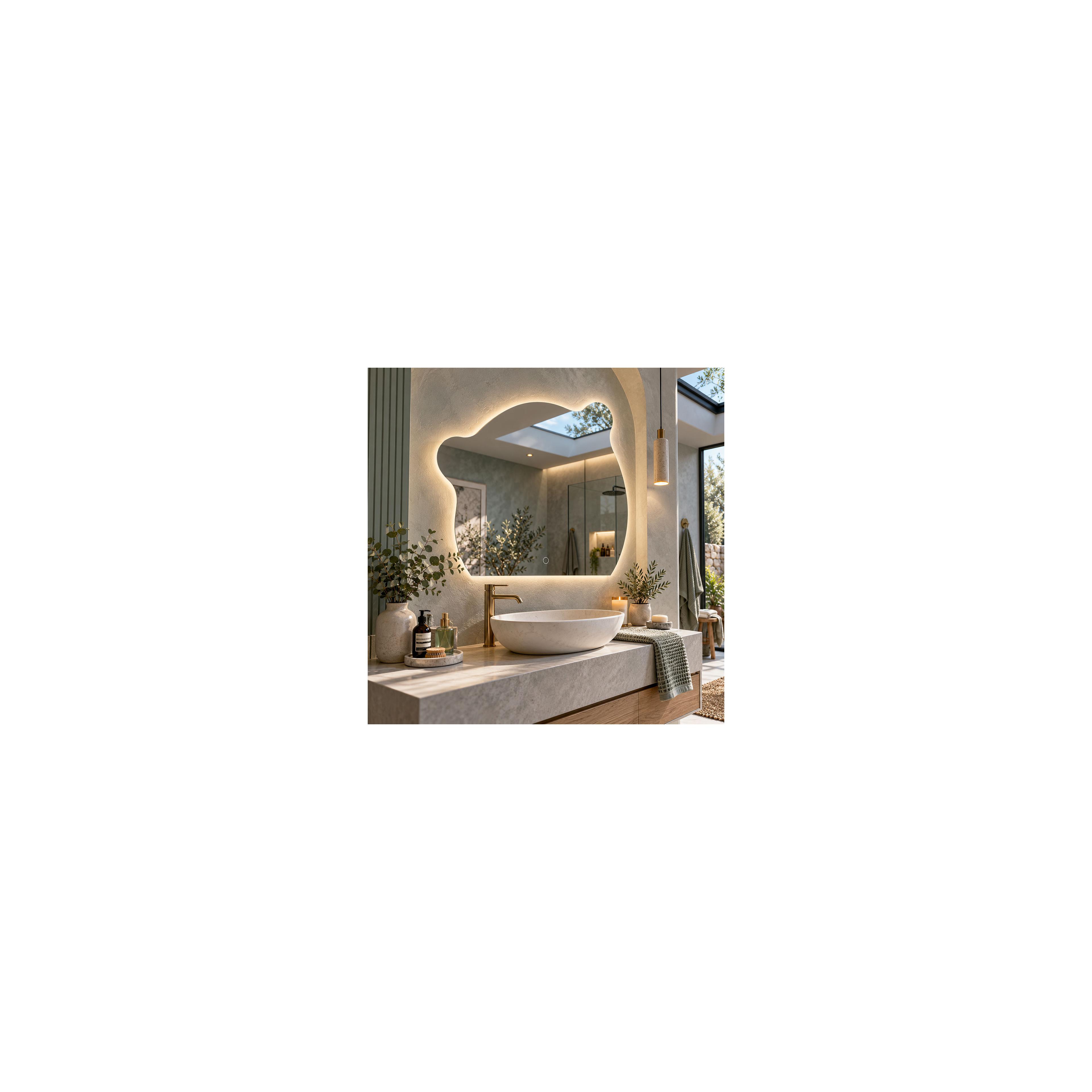 Lustro ścienne LED YH-BL-3 70x85cm