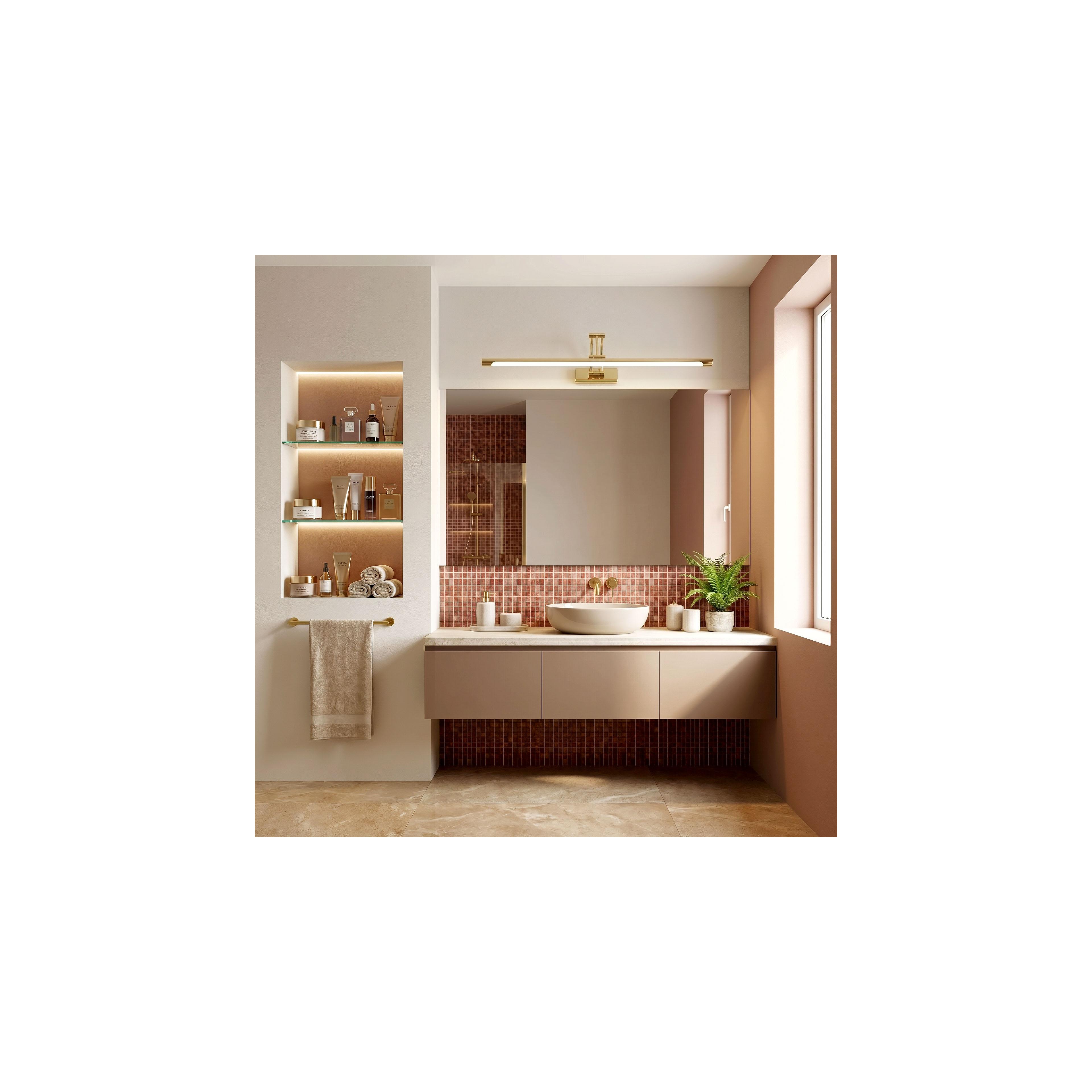 LED аплик за баня SWE021-1W 80cm Gold