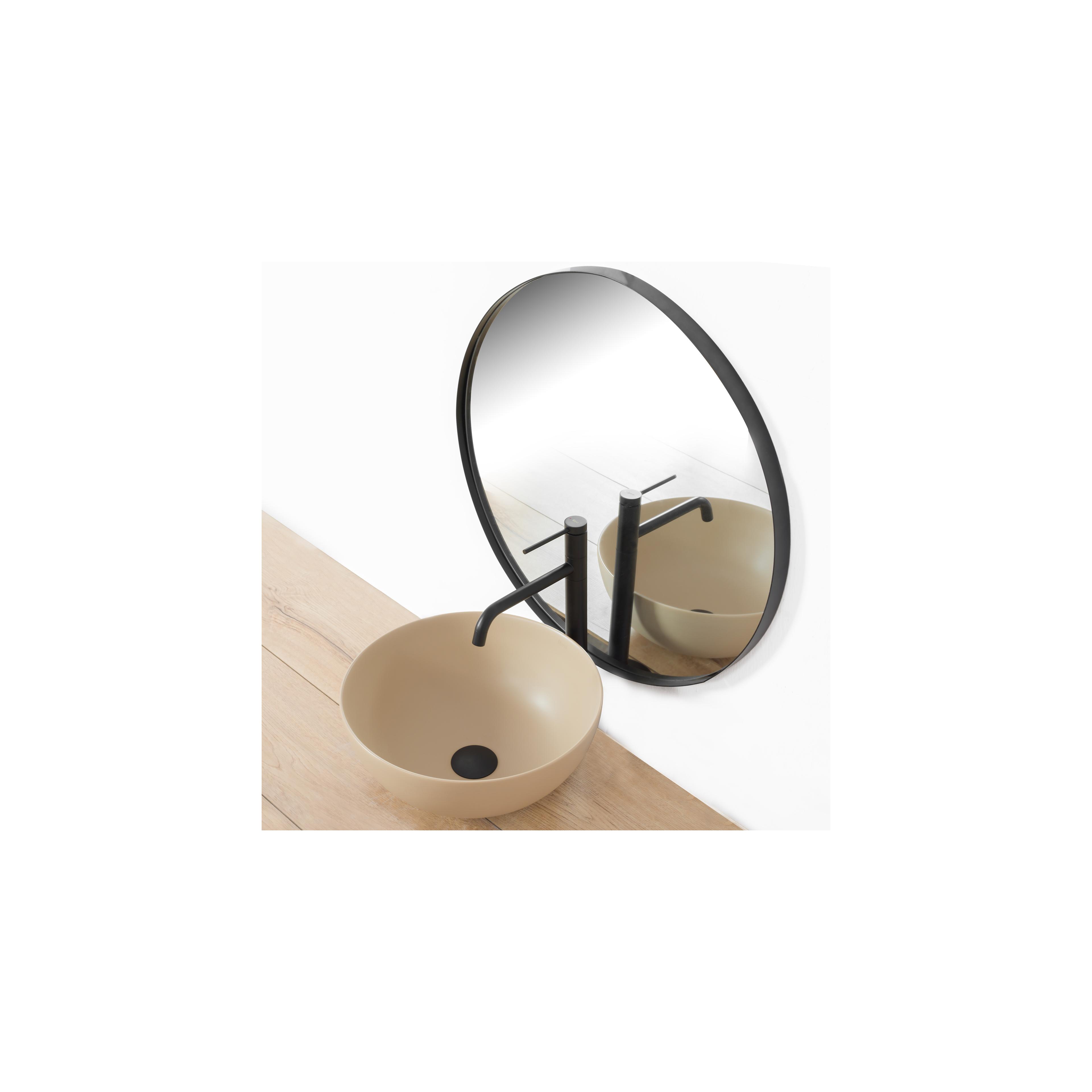 Waschbeckenarmatur REA Lugano Slim Black High