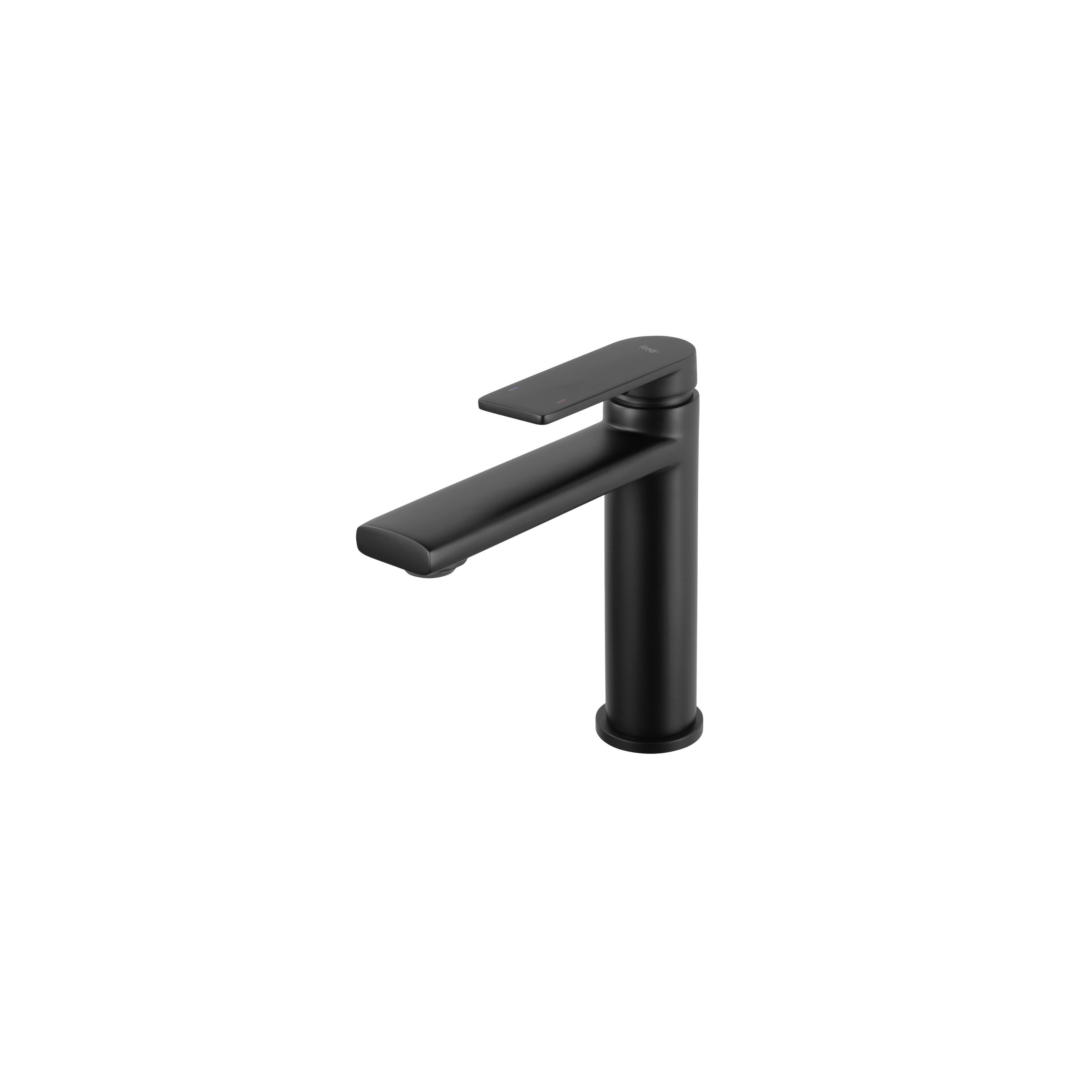 Waschbeckenarmatur Rea Verso black low