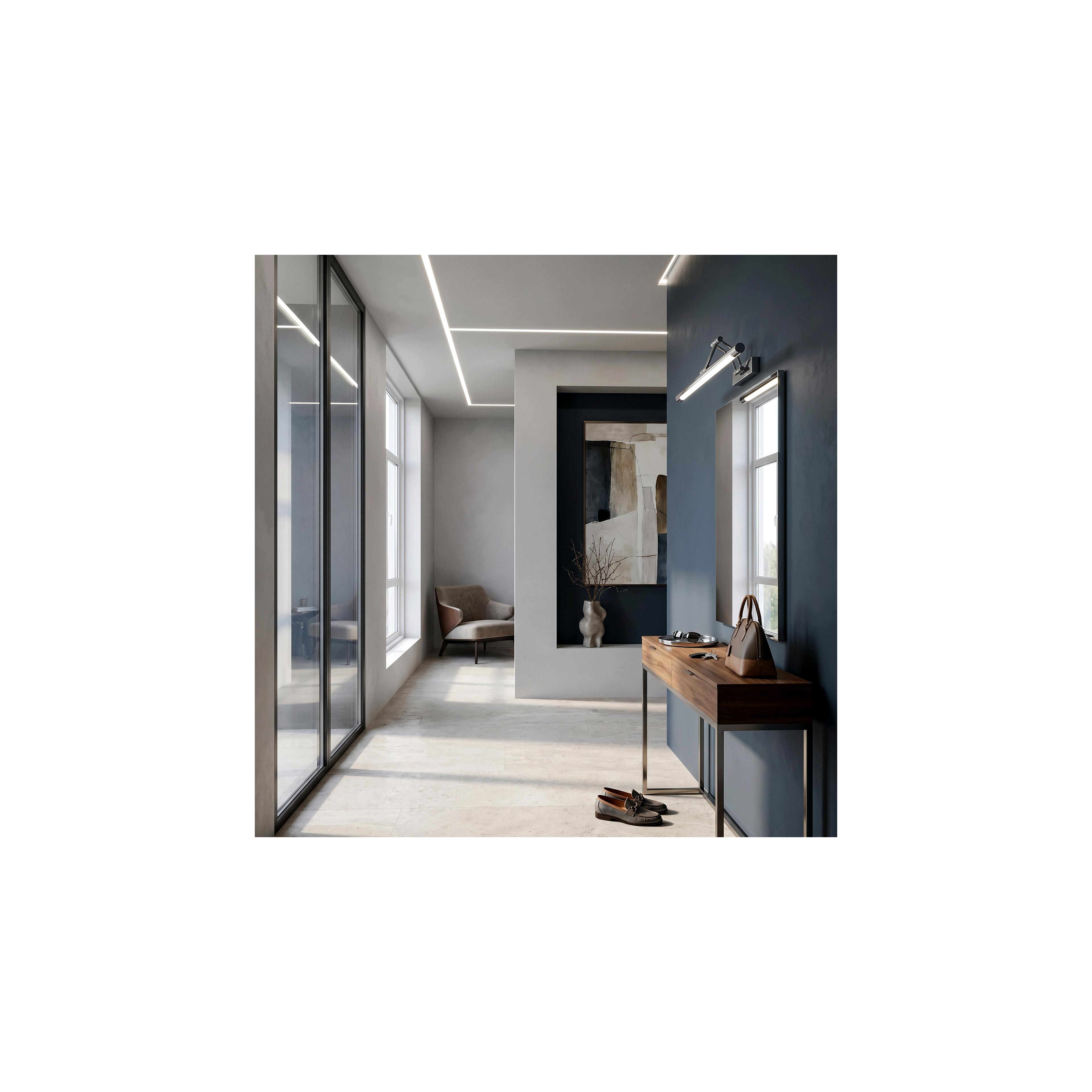 LED аплик за баня SWE018-1W 80cm Chrome