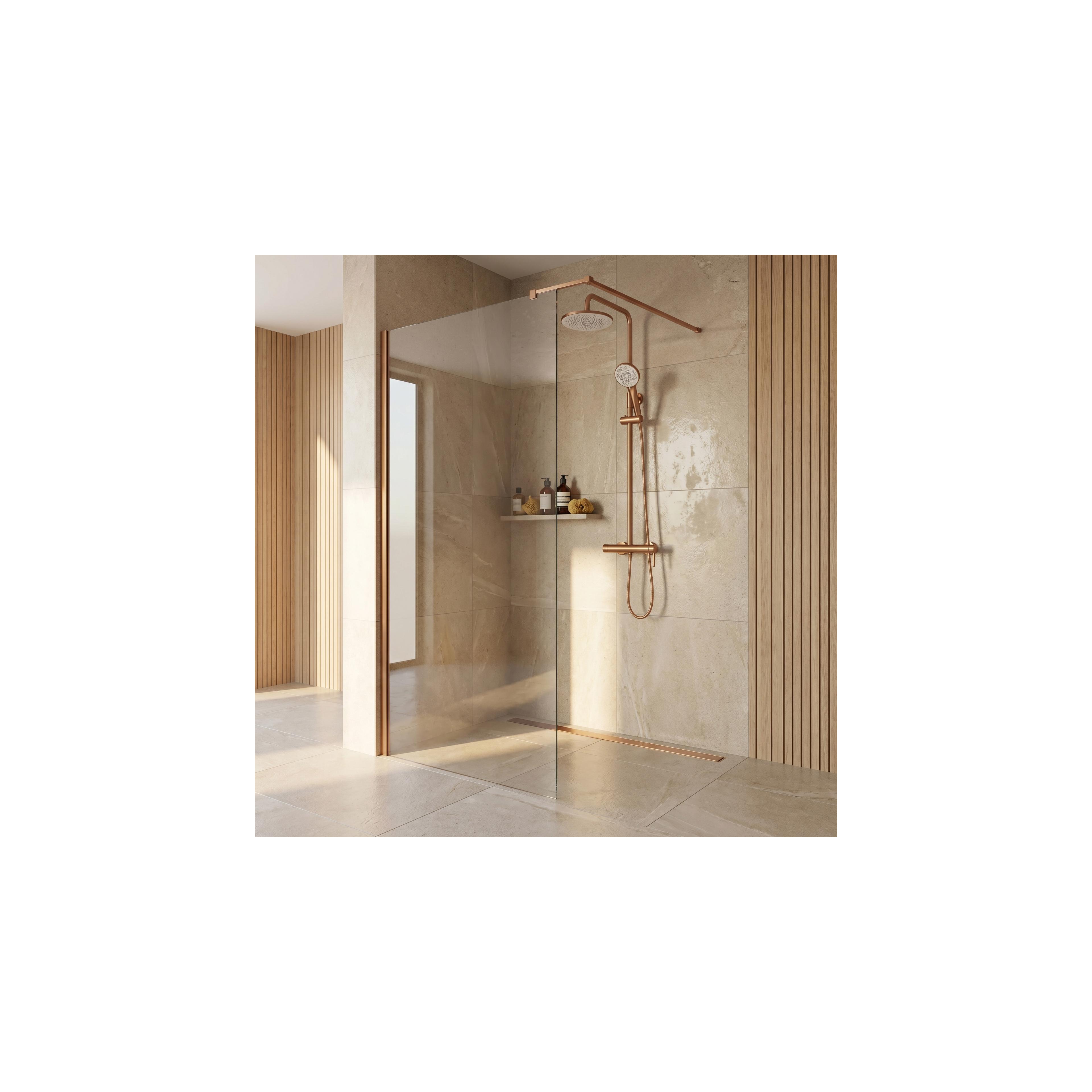 Duschgarnitur Rea Rivo Brush Copper