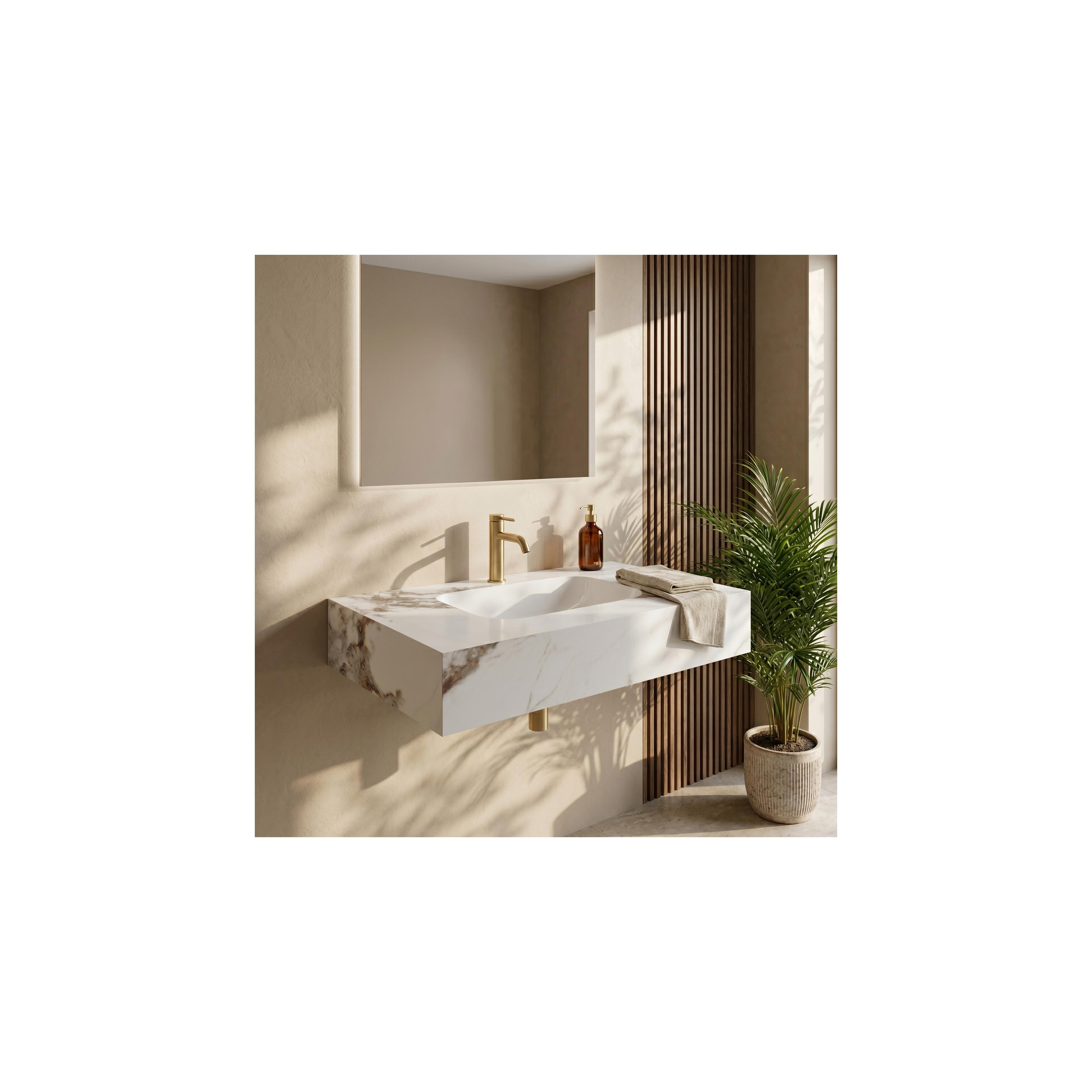 Wandwaschbecken REA Aresa Cold Jade 80