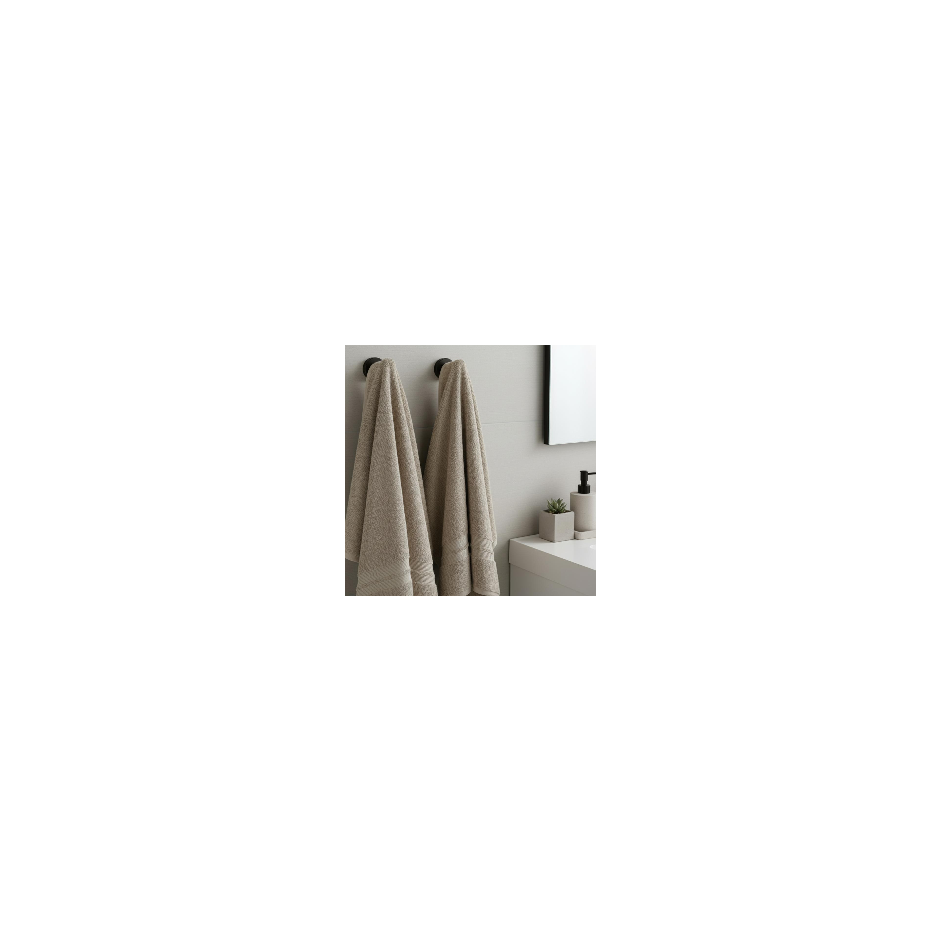Badezimmer-Accessoire-Set Ari Black 4-teilig