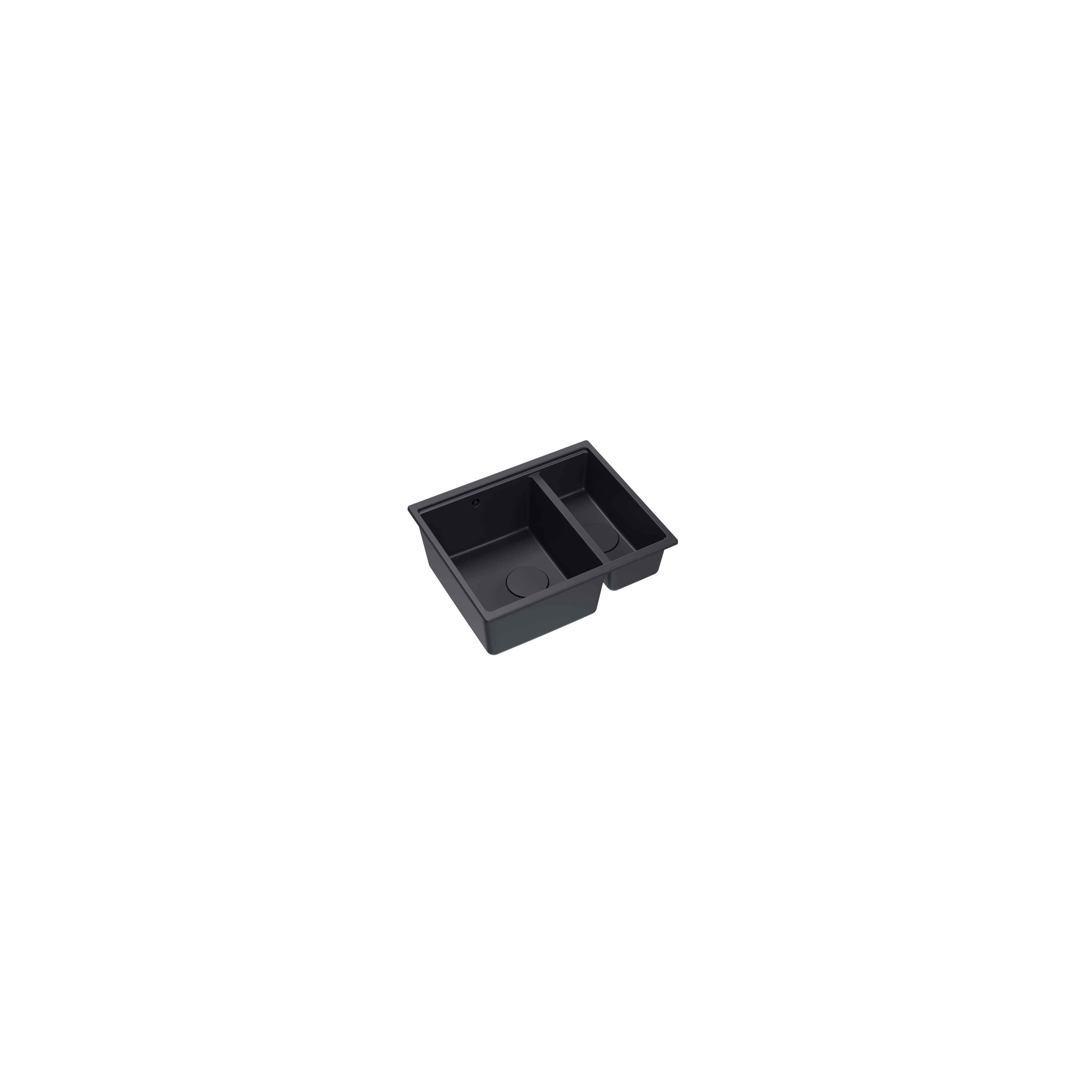 Granitspülbecken Logan 150 Black
