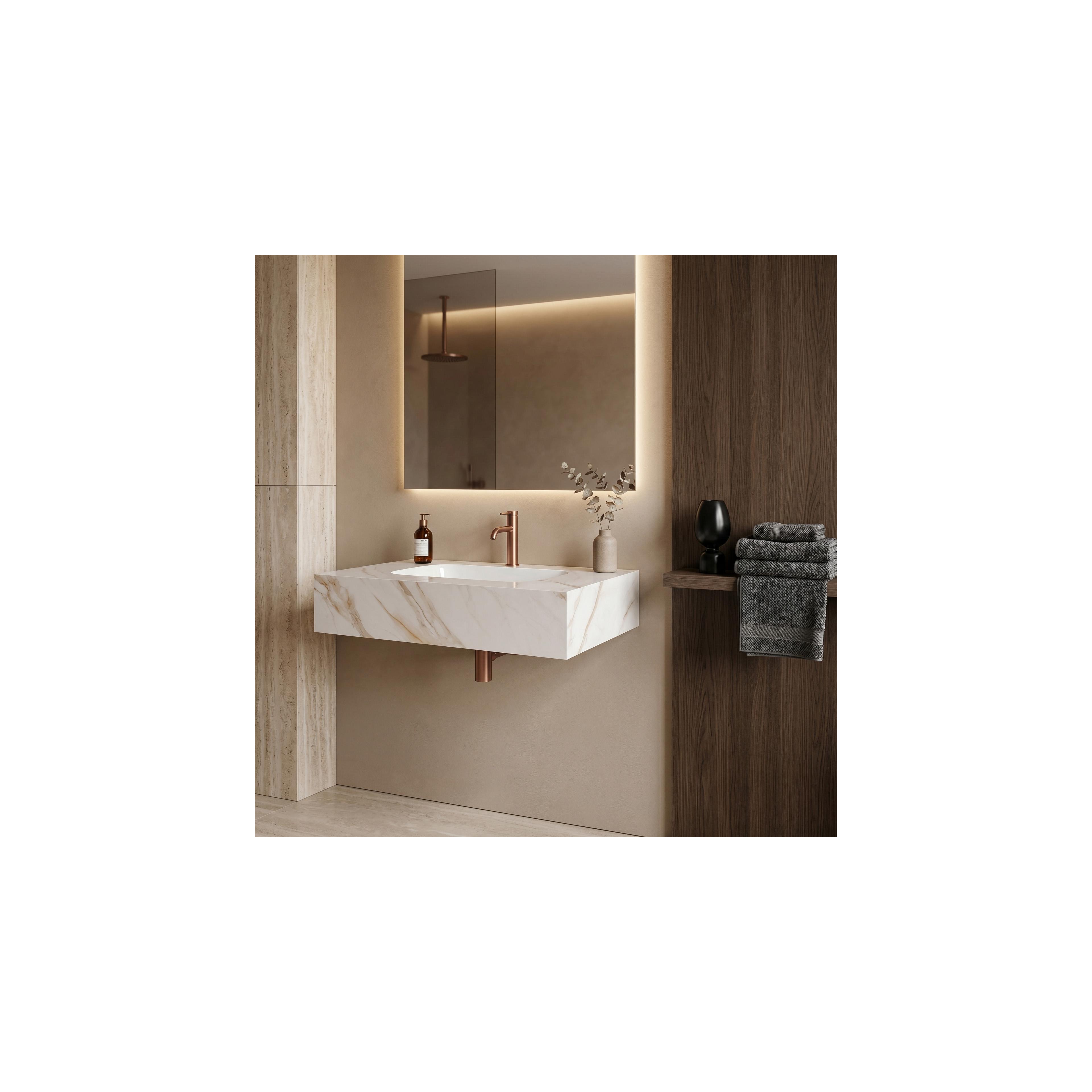 Wandwaschbecken REA Aresa Grey Gold 70