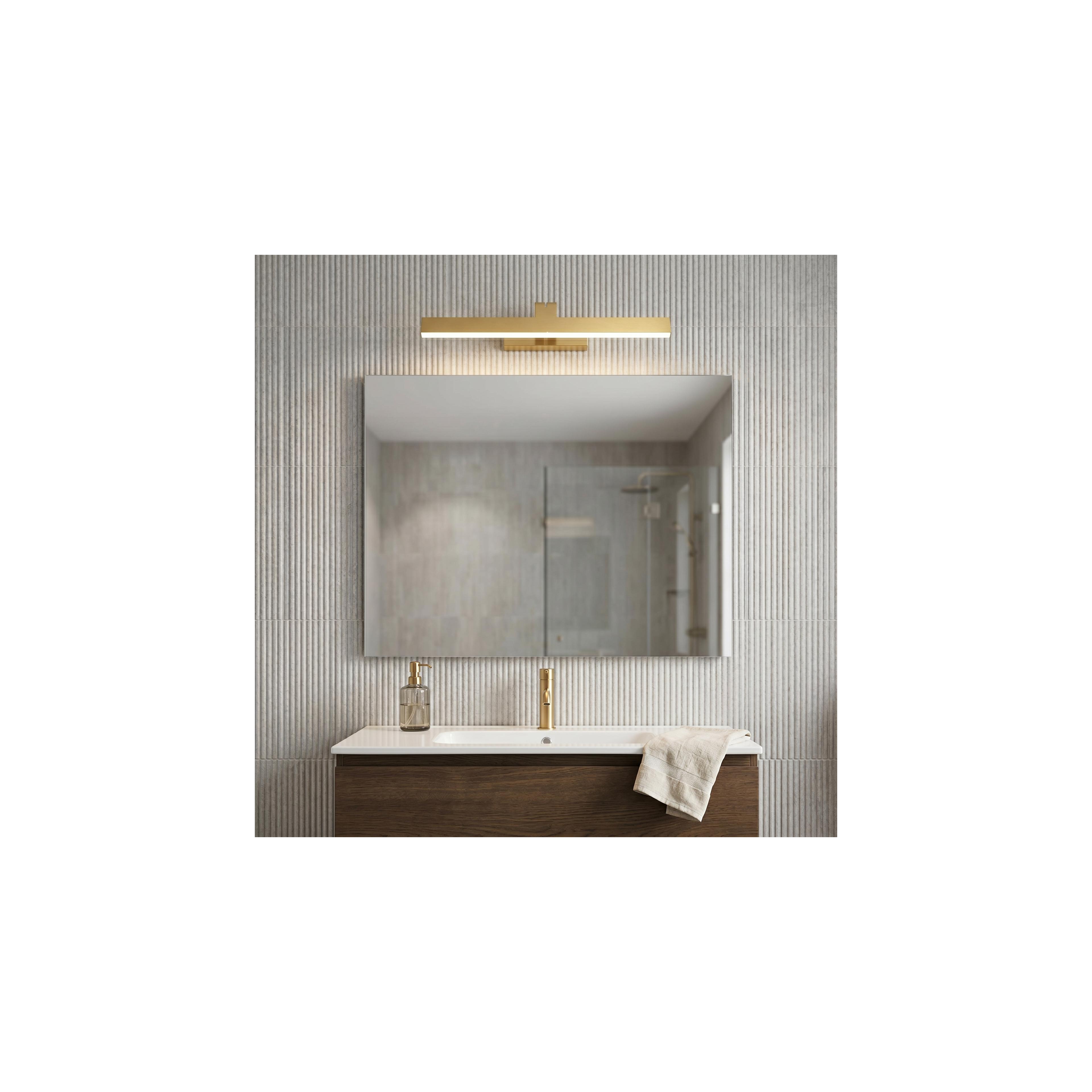 Bad LED-Wandleuchte SWE007-1W 43cm BRUSH GOLD