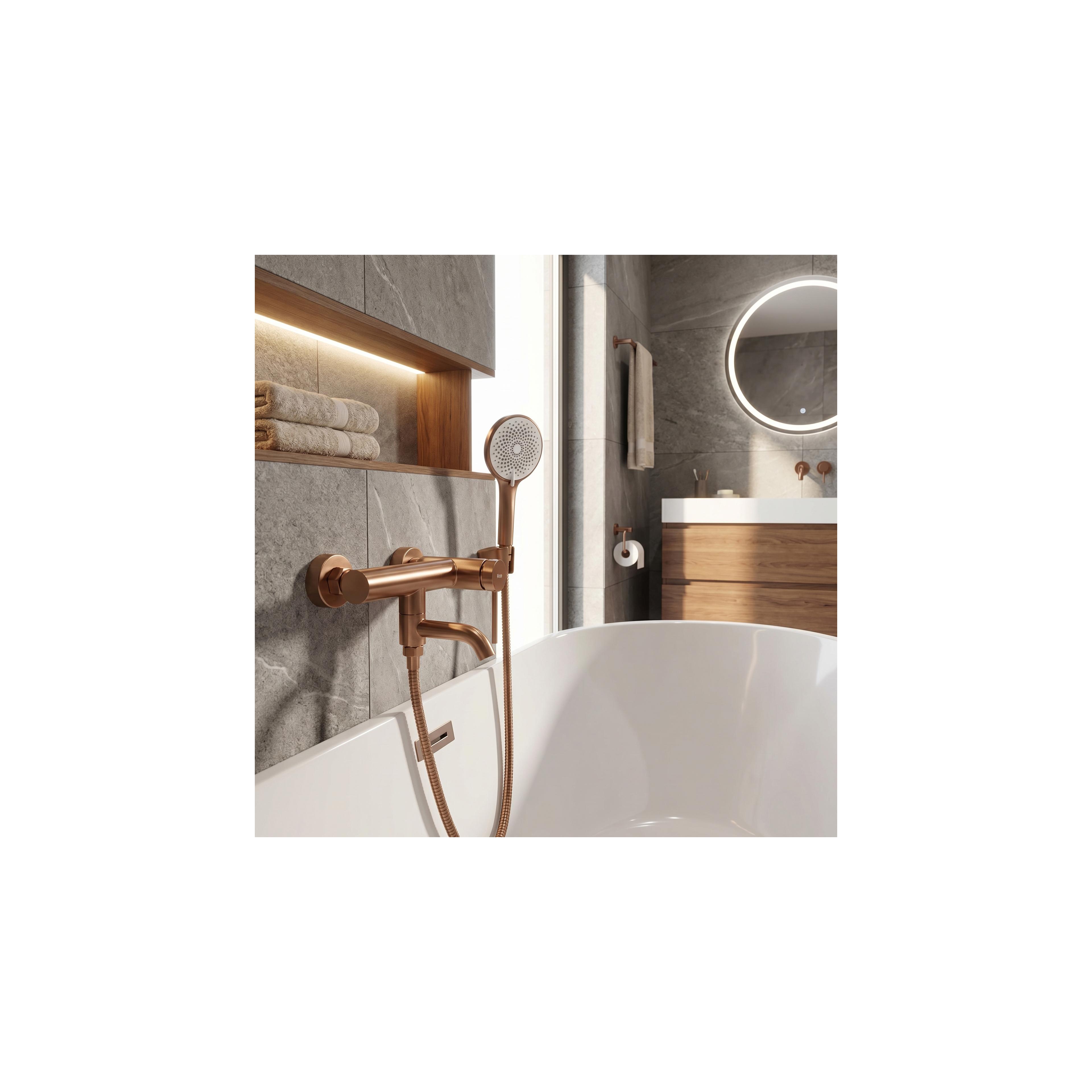 Badkraan Rea Clif Brushed Copper