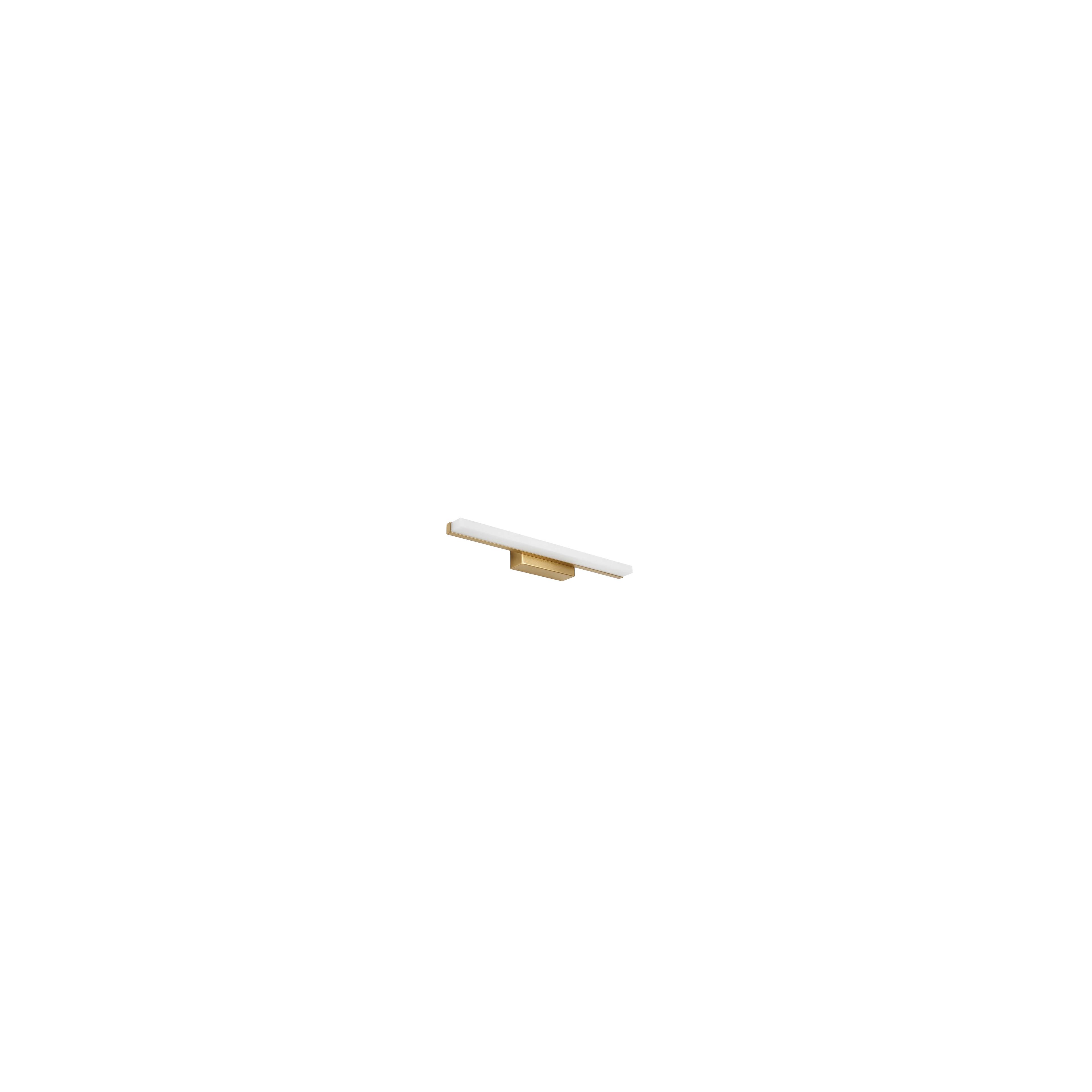 VÆGLAMPE TIL BADEVÆRELSET LED 42CM APP1851-1W BRUSH GOLD