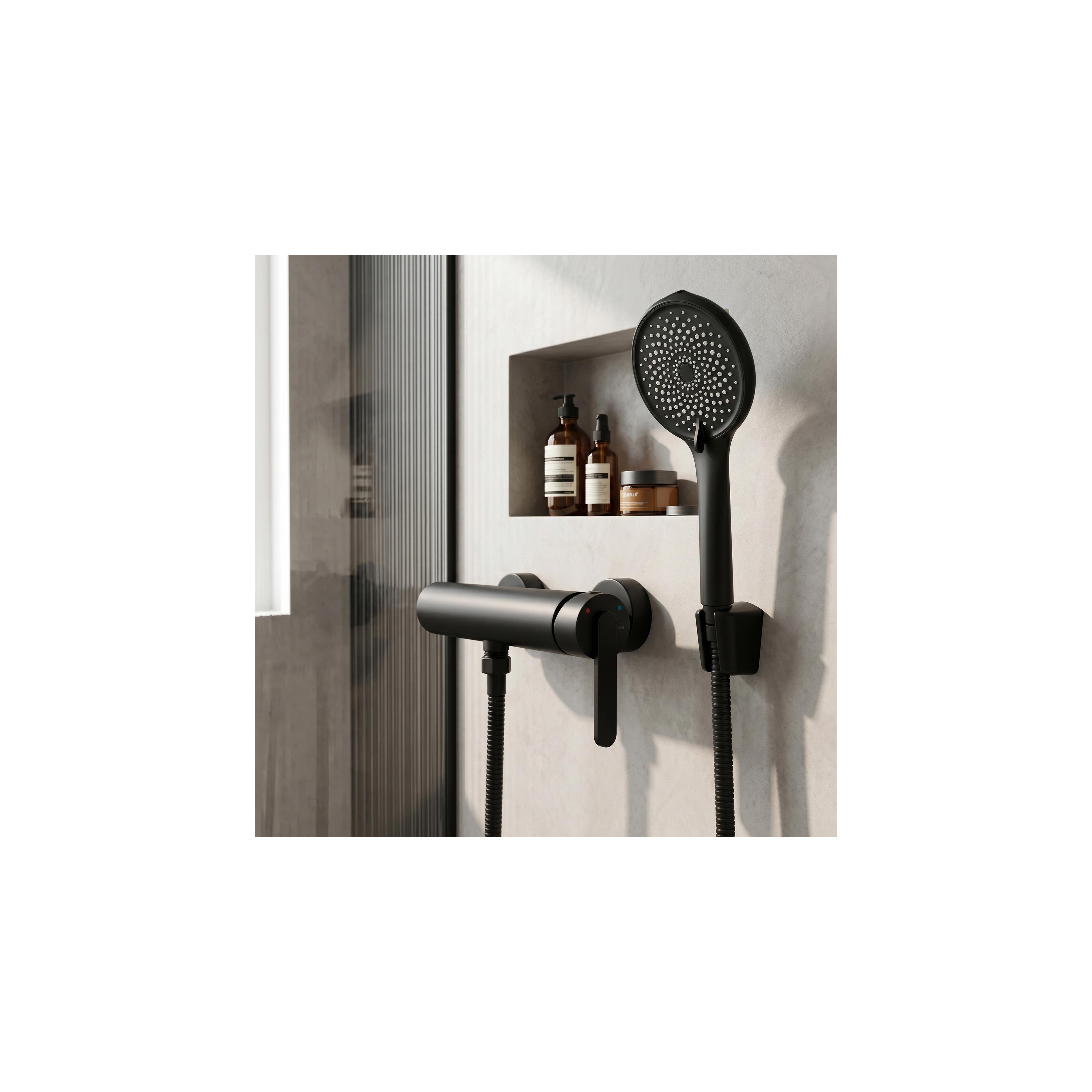 Badkarsblandare REA Ontario Side Black