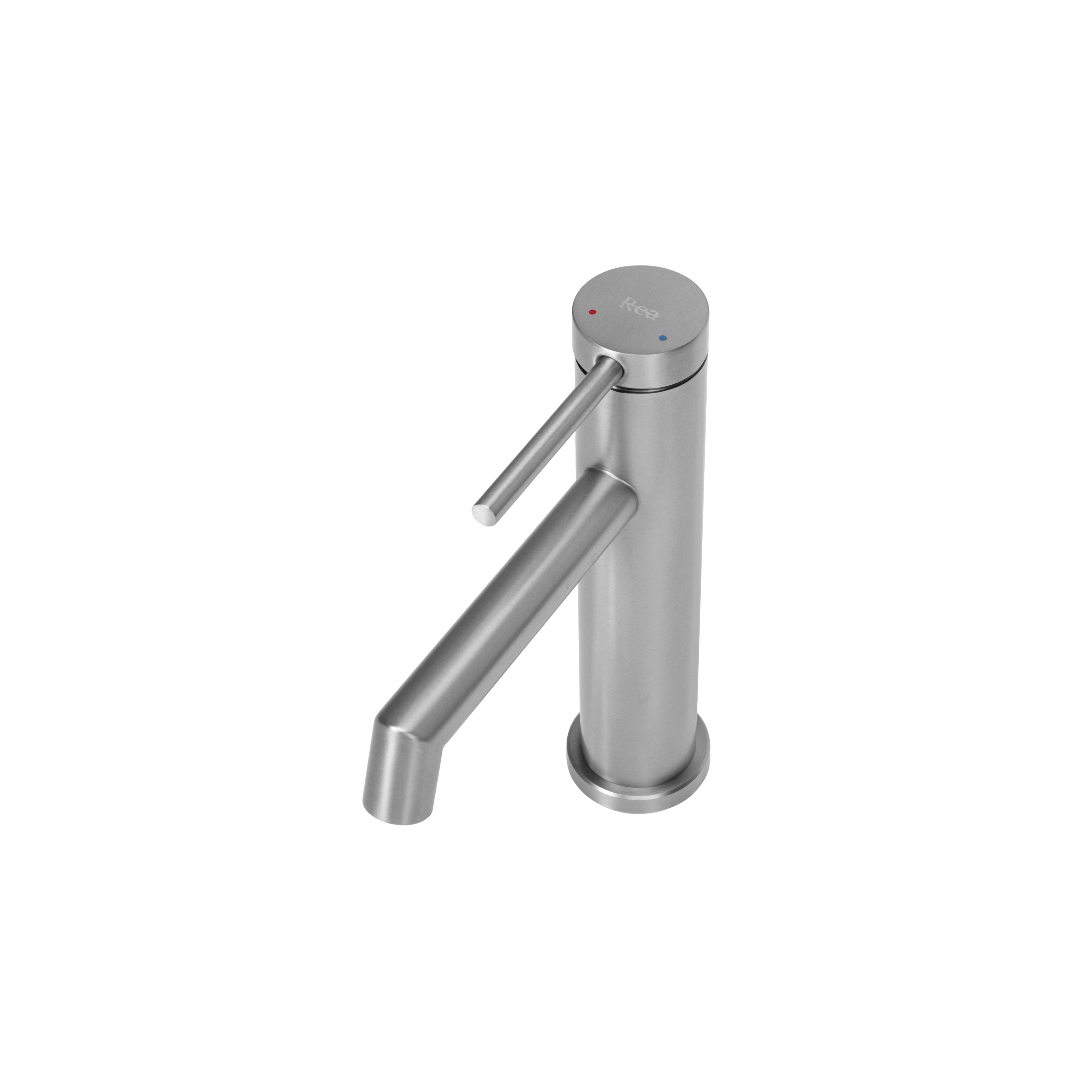 Baterie pentru baie Rea Foss Nickel Brush Low