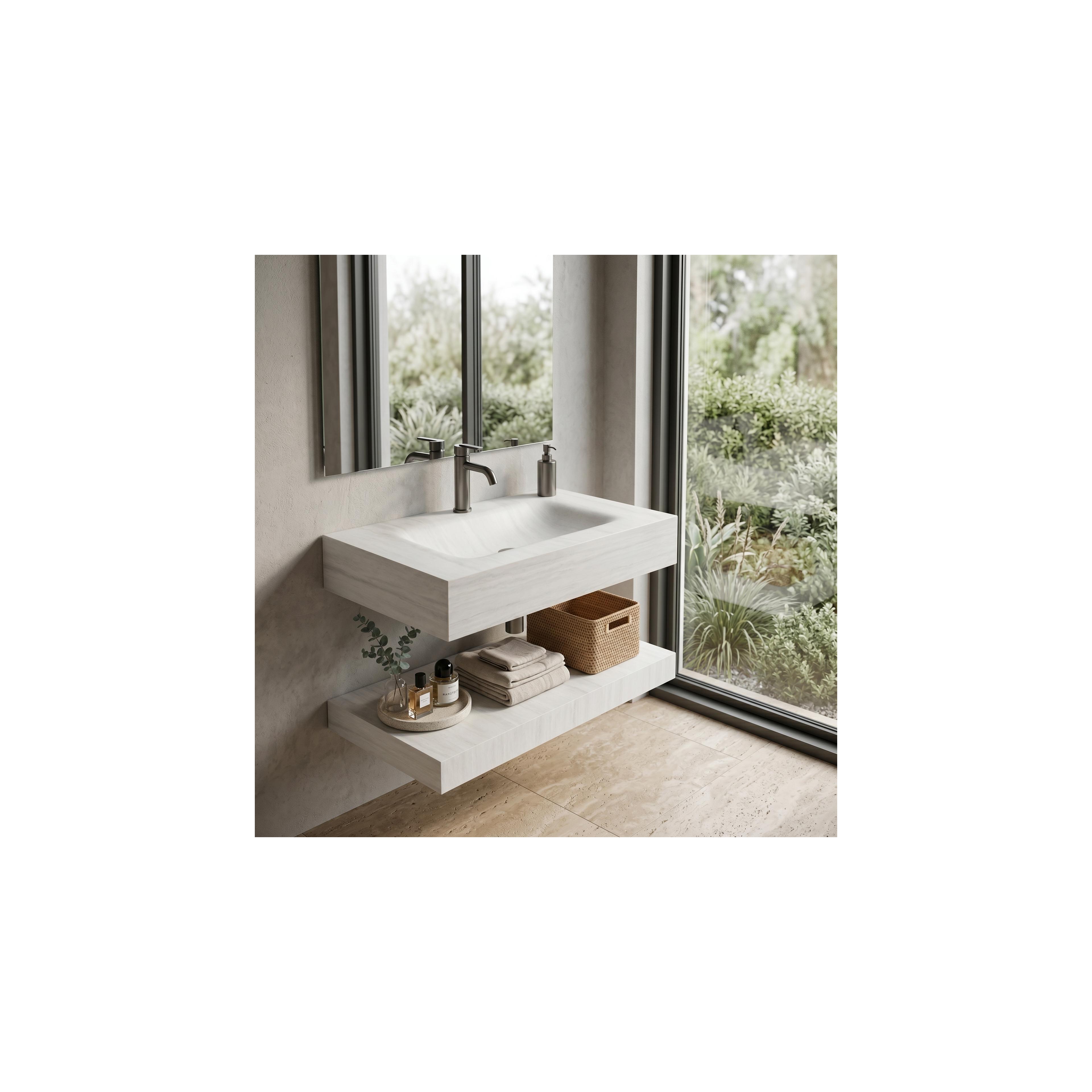 Wandwaschbecken REA Apollo Muralto Roma 80