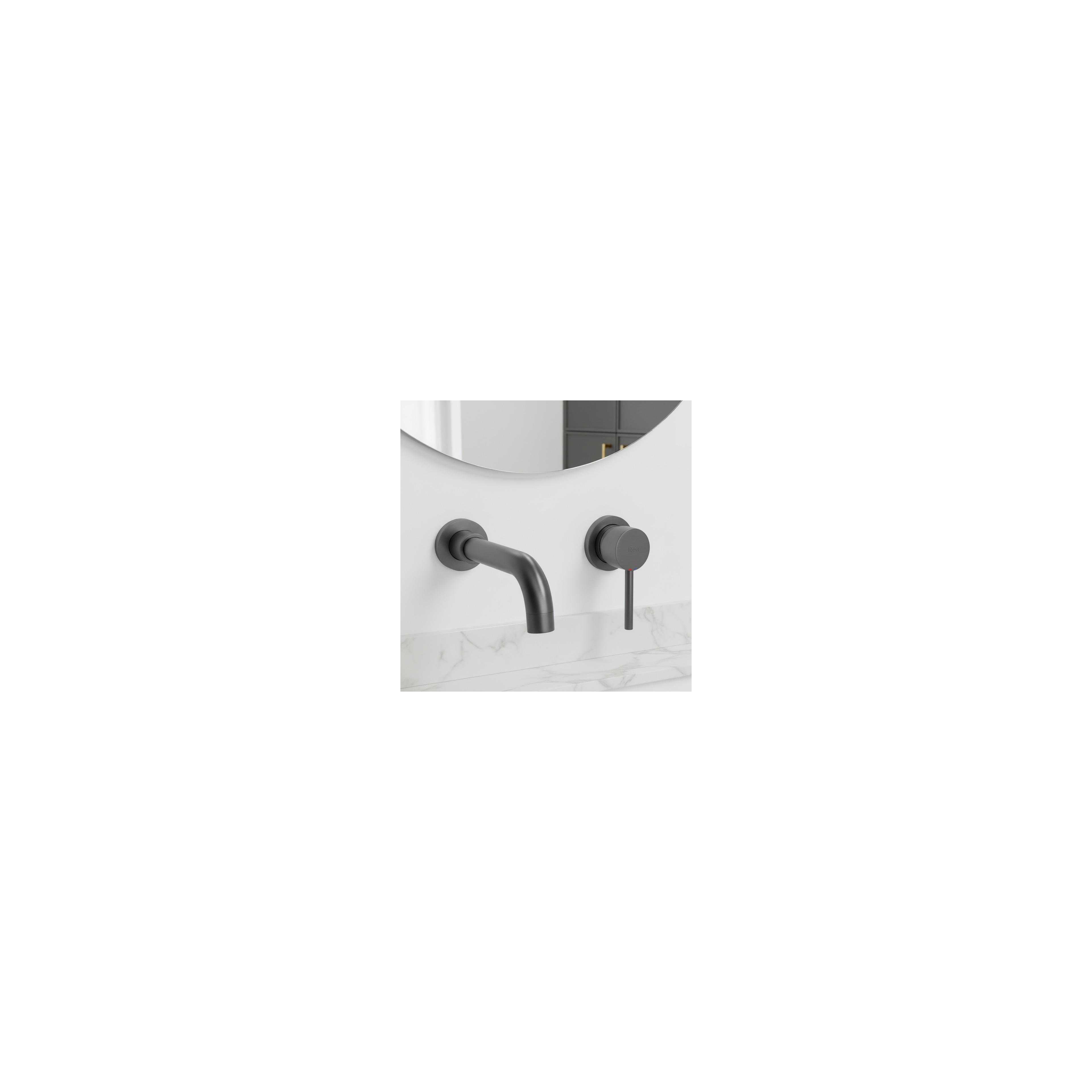 Unterputz Armatur Rea Lungo Long Titan + BOX