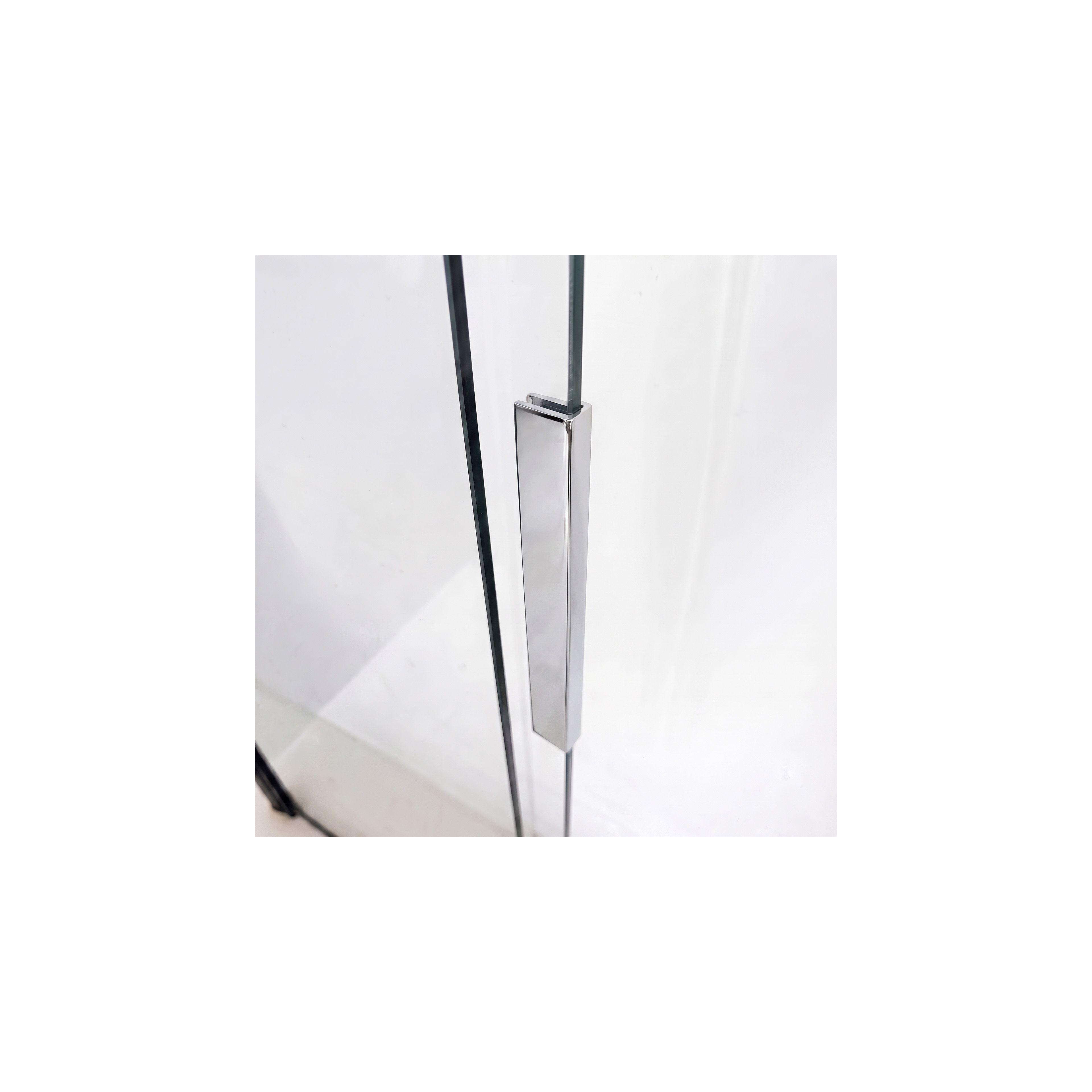 Badewannen-Duschwand Schiebetür REA Dario Chrome 120