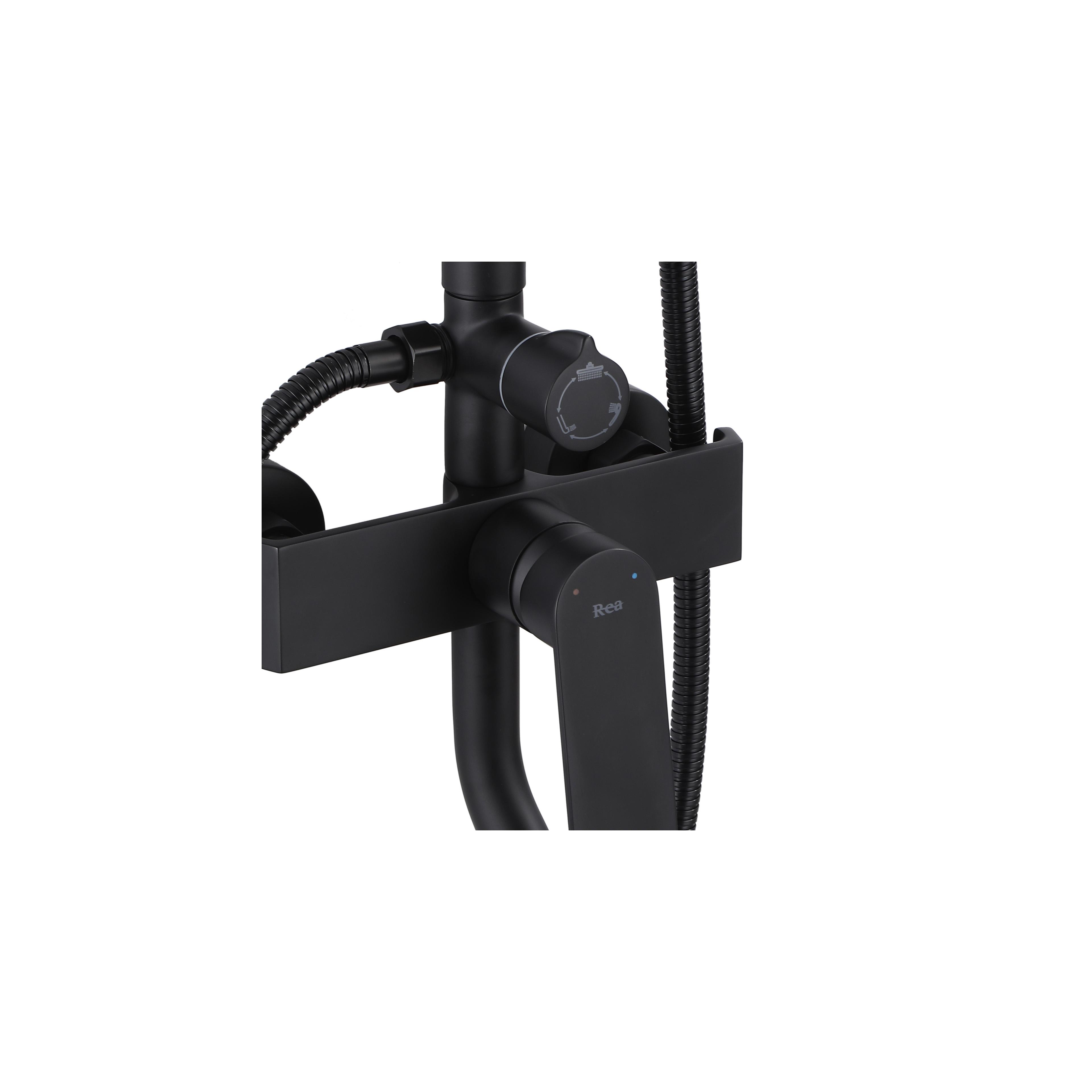 Duschset REA HASS Black