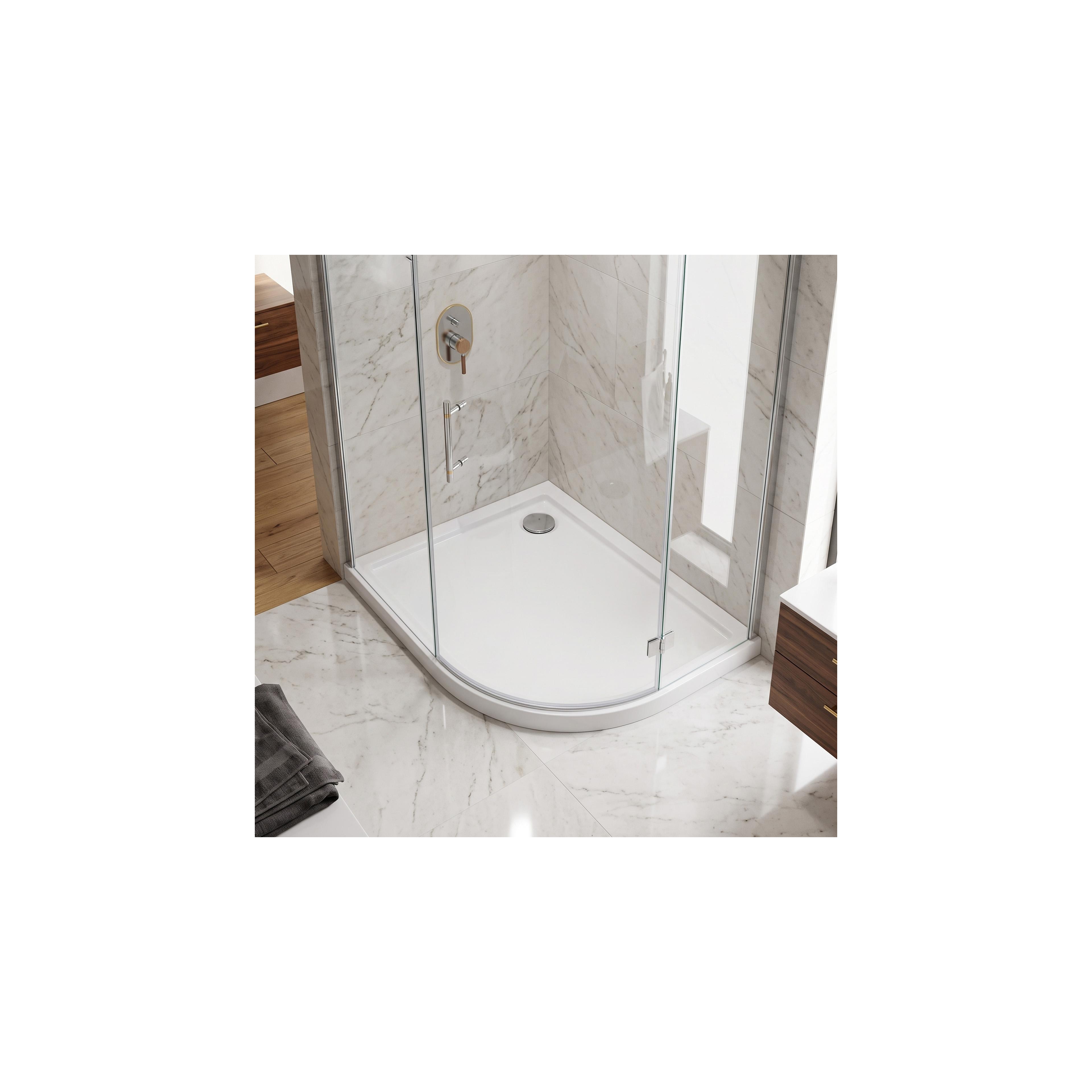 Duschwanne Rea Look White 80x100