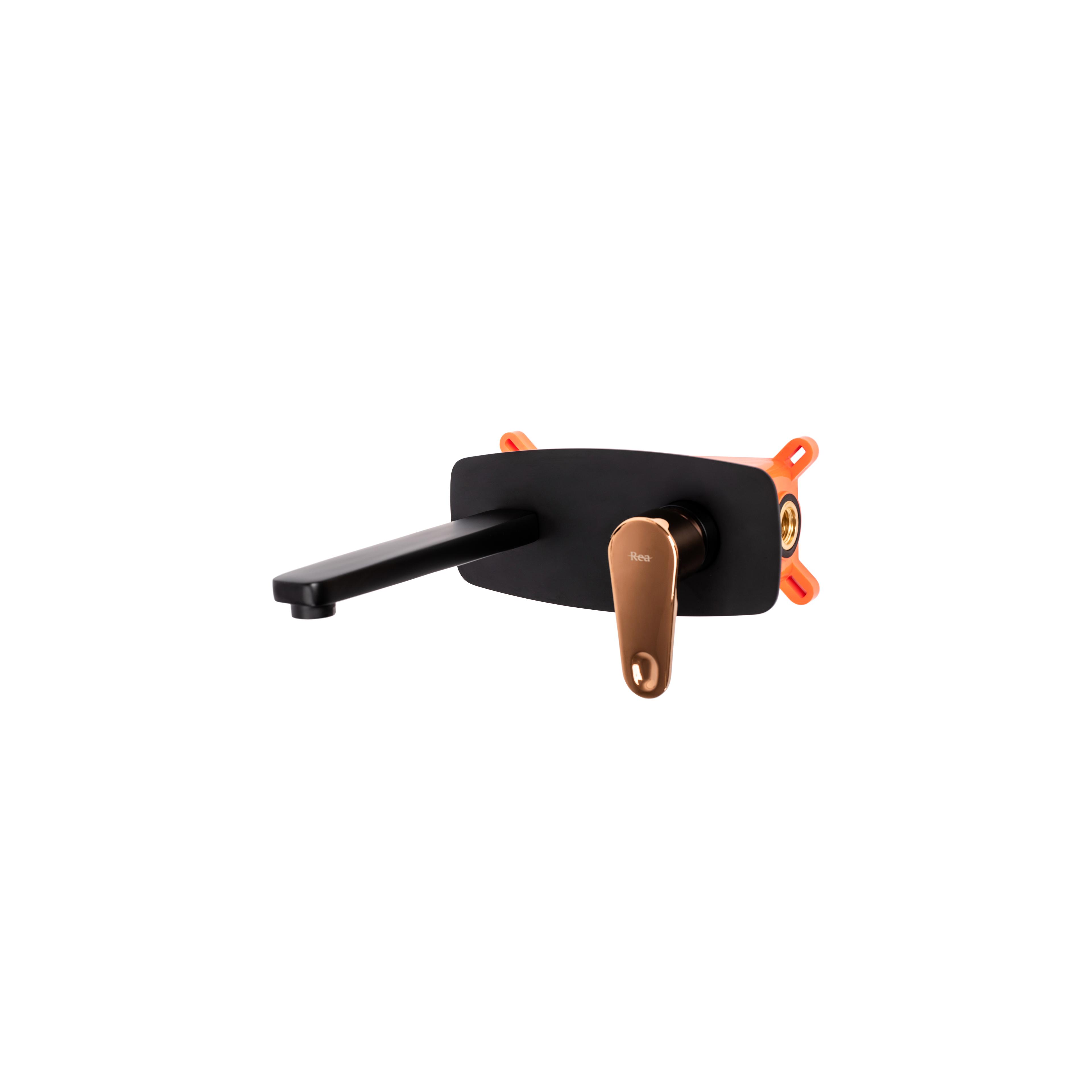 Unterputz Armatur Rea MILD BLACK ROSE GOLD + BOX