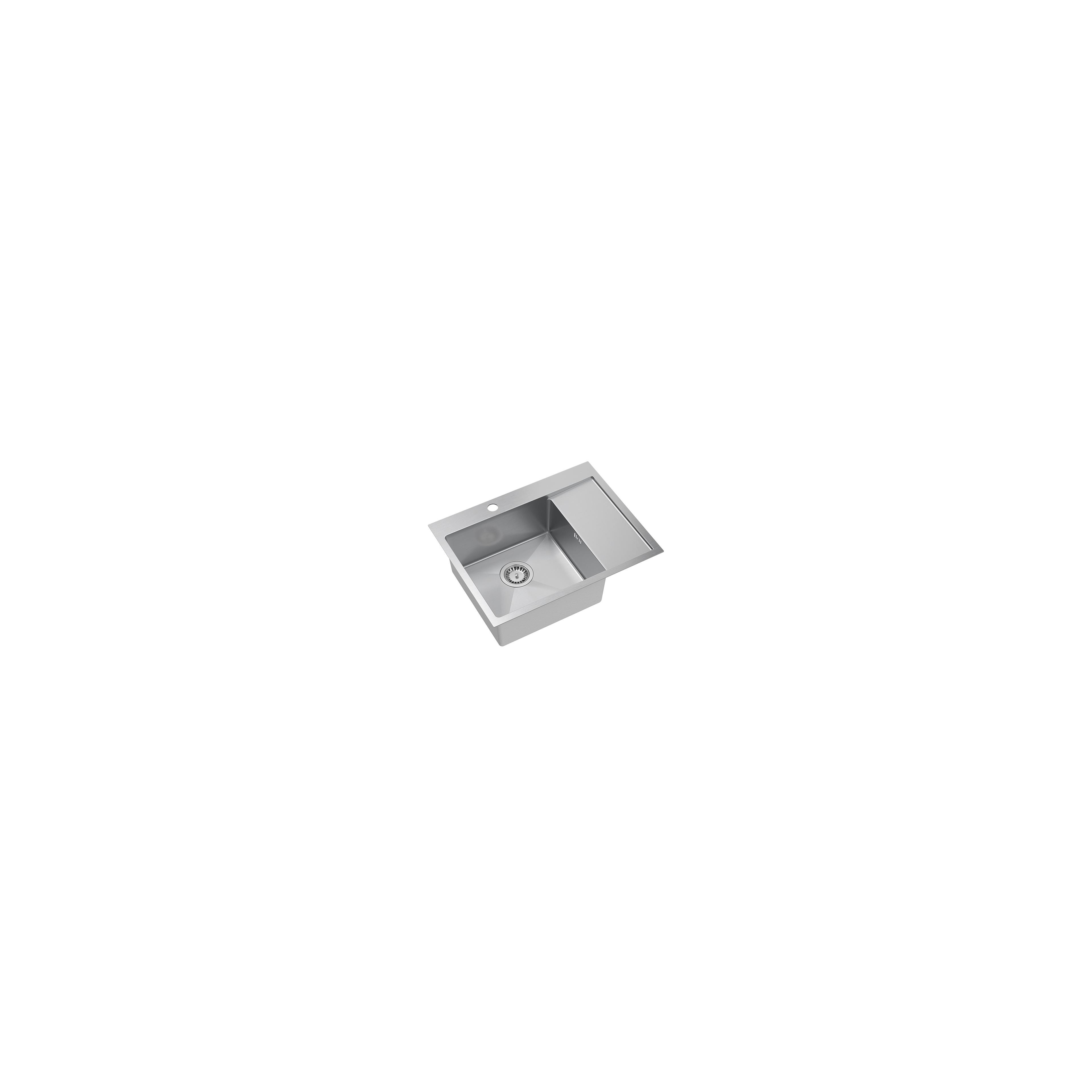 Edelstahlspüle RUSSEL 116 BRUSH NICKEL