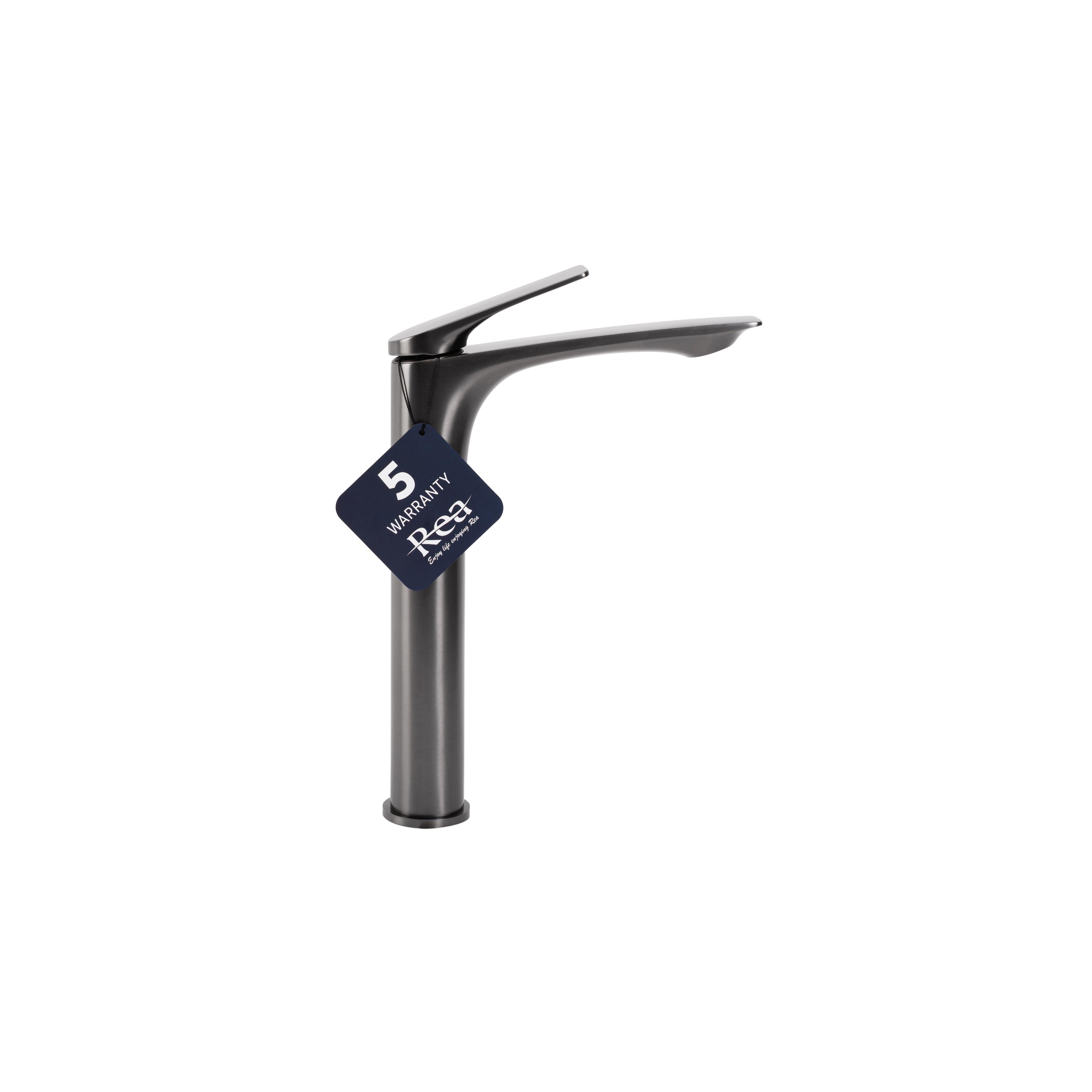 Waschbeckenarmatur Rea AVALON titanium High