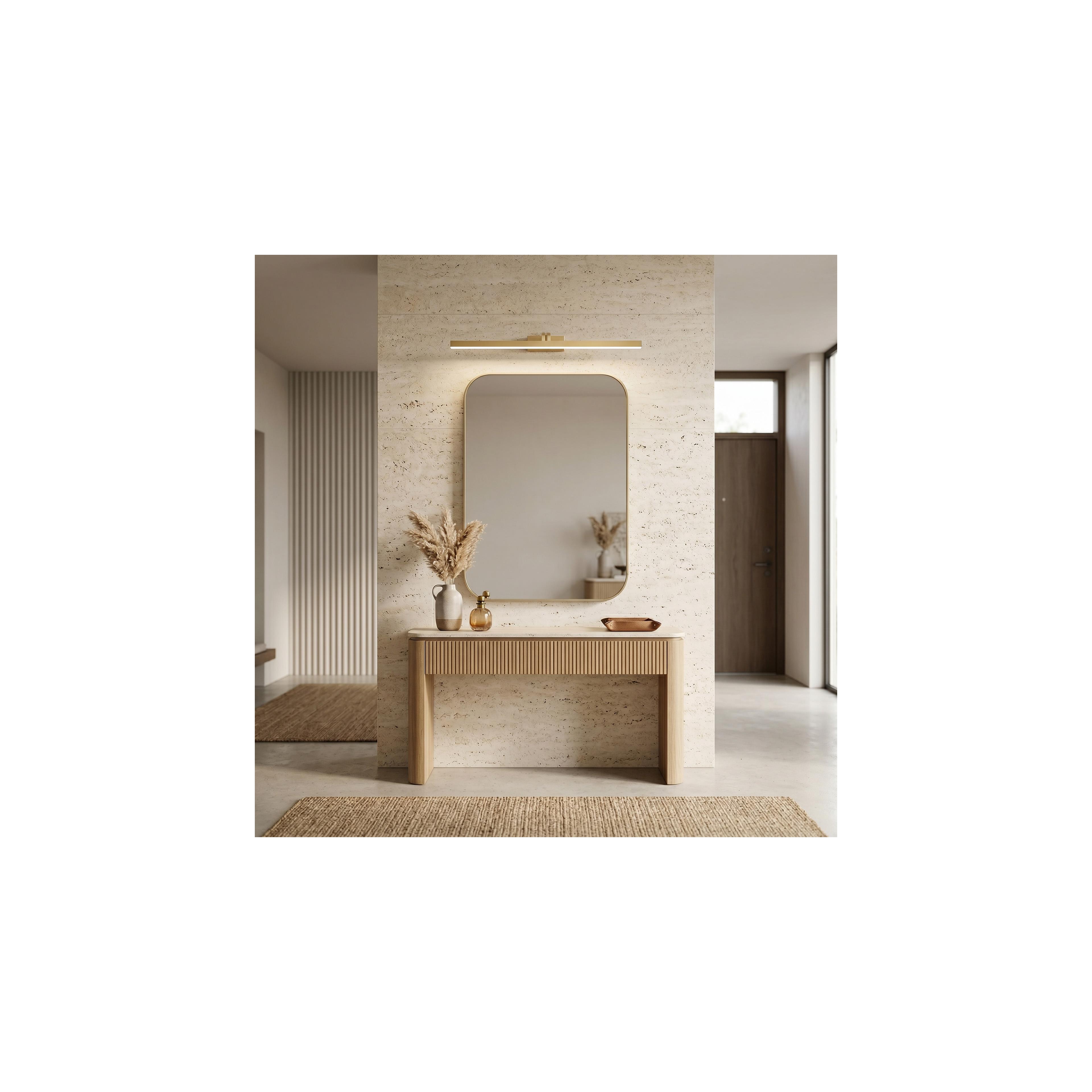 Bad LED-Wandleuchte SWE009-1W 73cm BRUSH GOLD
