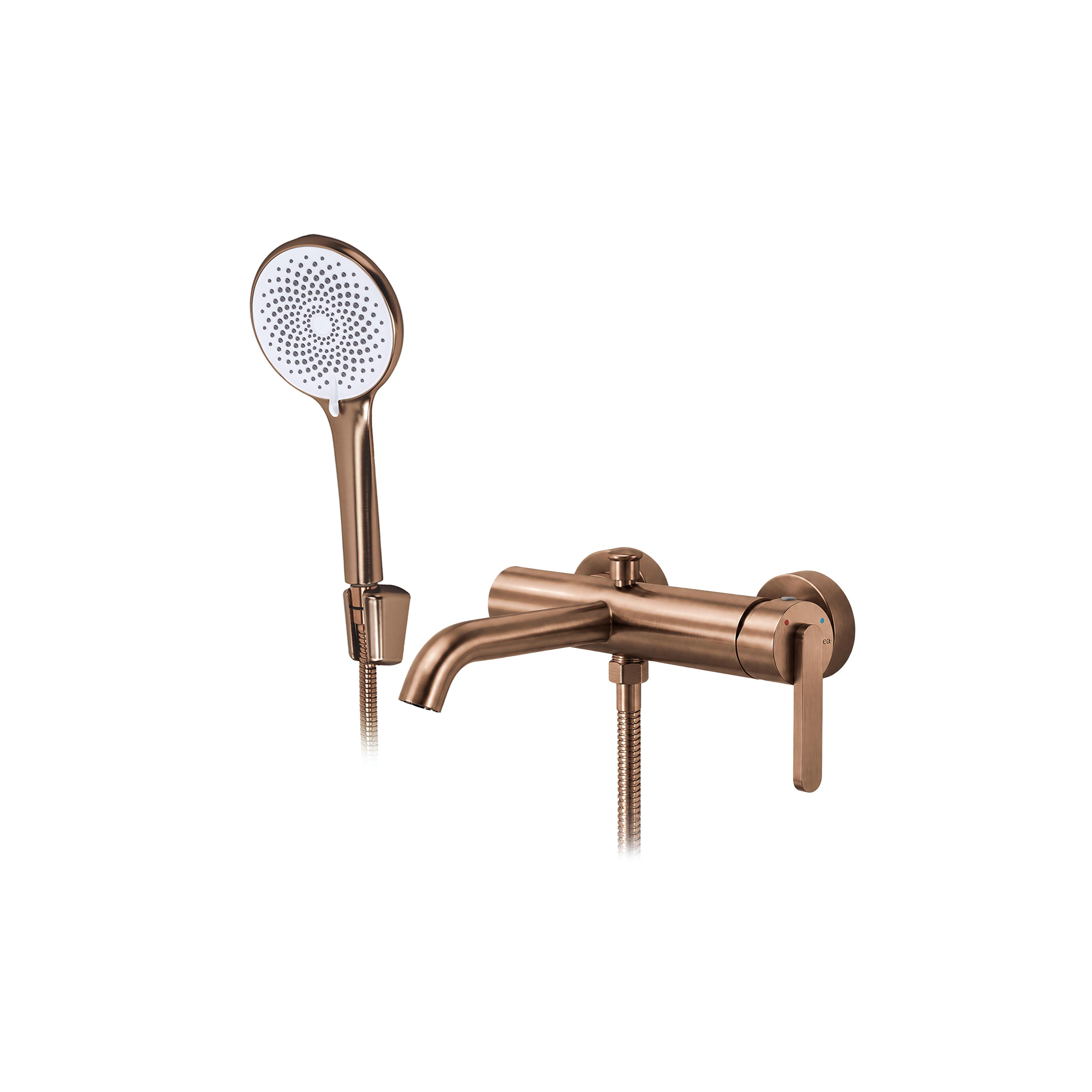 Wannenarmatur REA Ontario Side Brush Copper