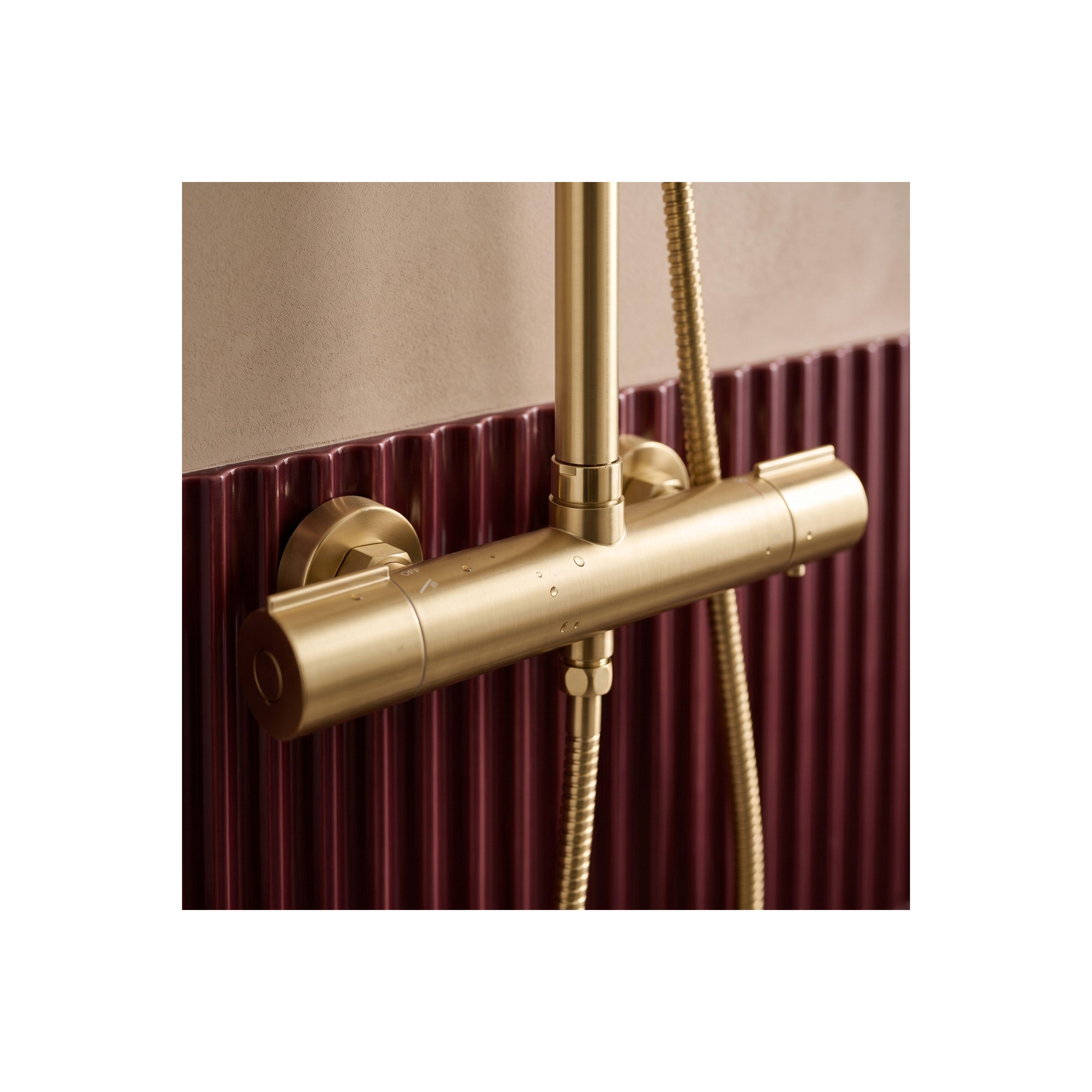 Duschgarnitur Rea Avanti Brush Gold