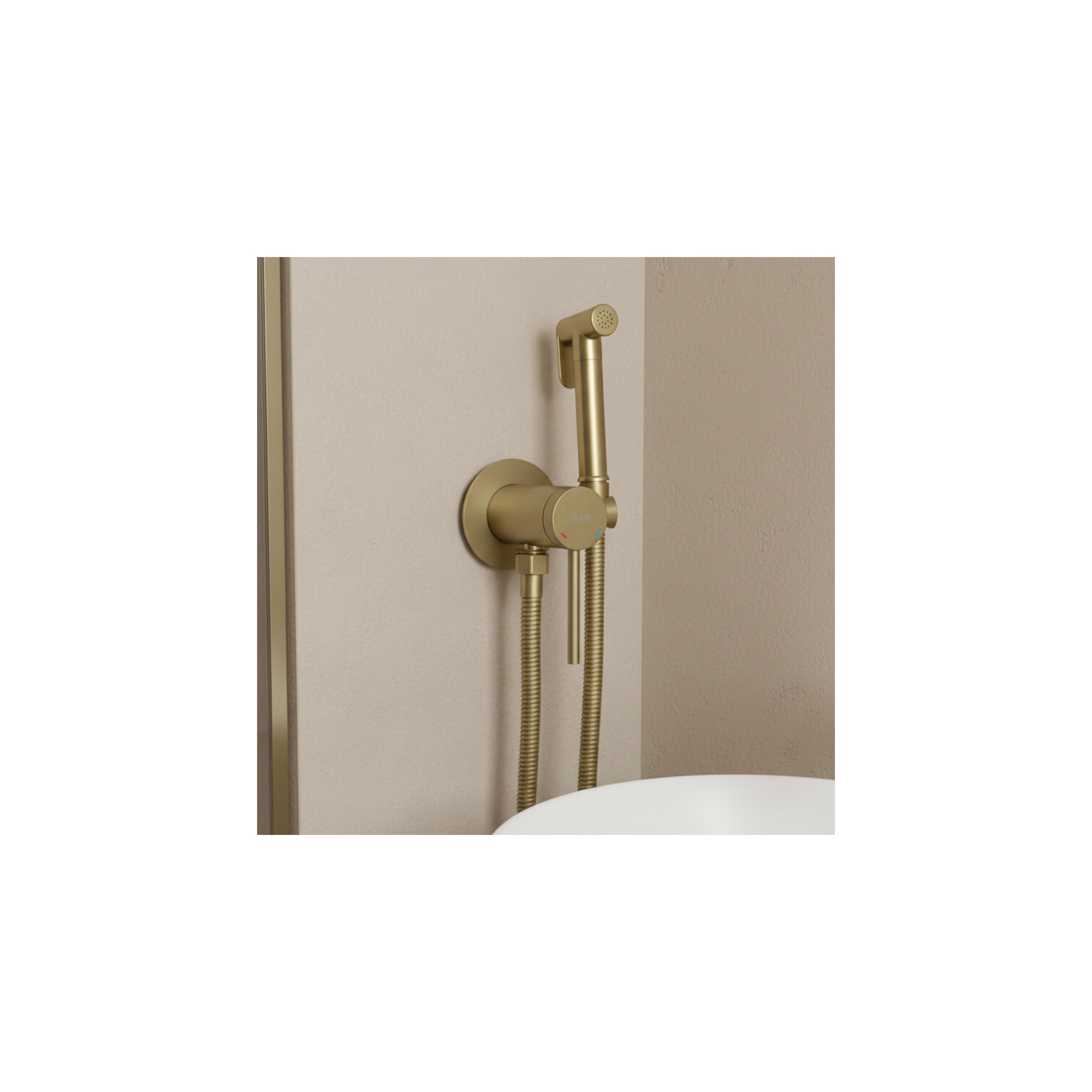 ROBINET DE BIDET ENCASTRÉ REA Foss Clif Brush Gold