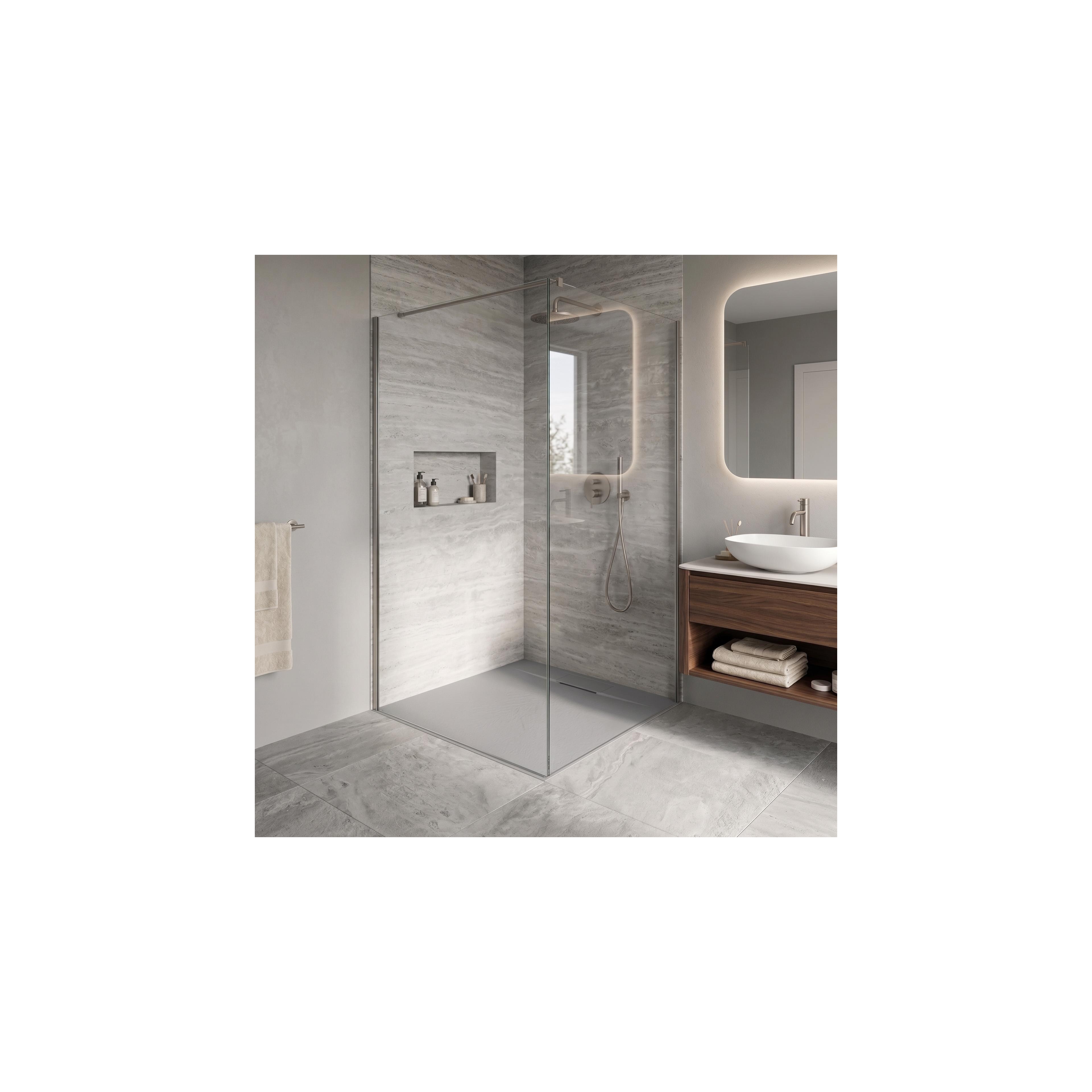 Brodzik prysznicowy Bazalt Grey 90x90