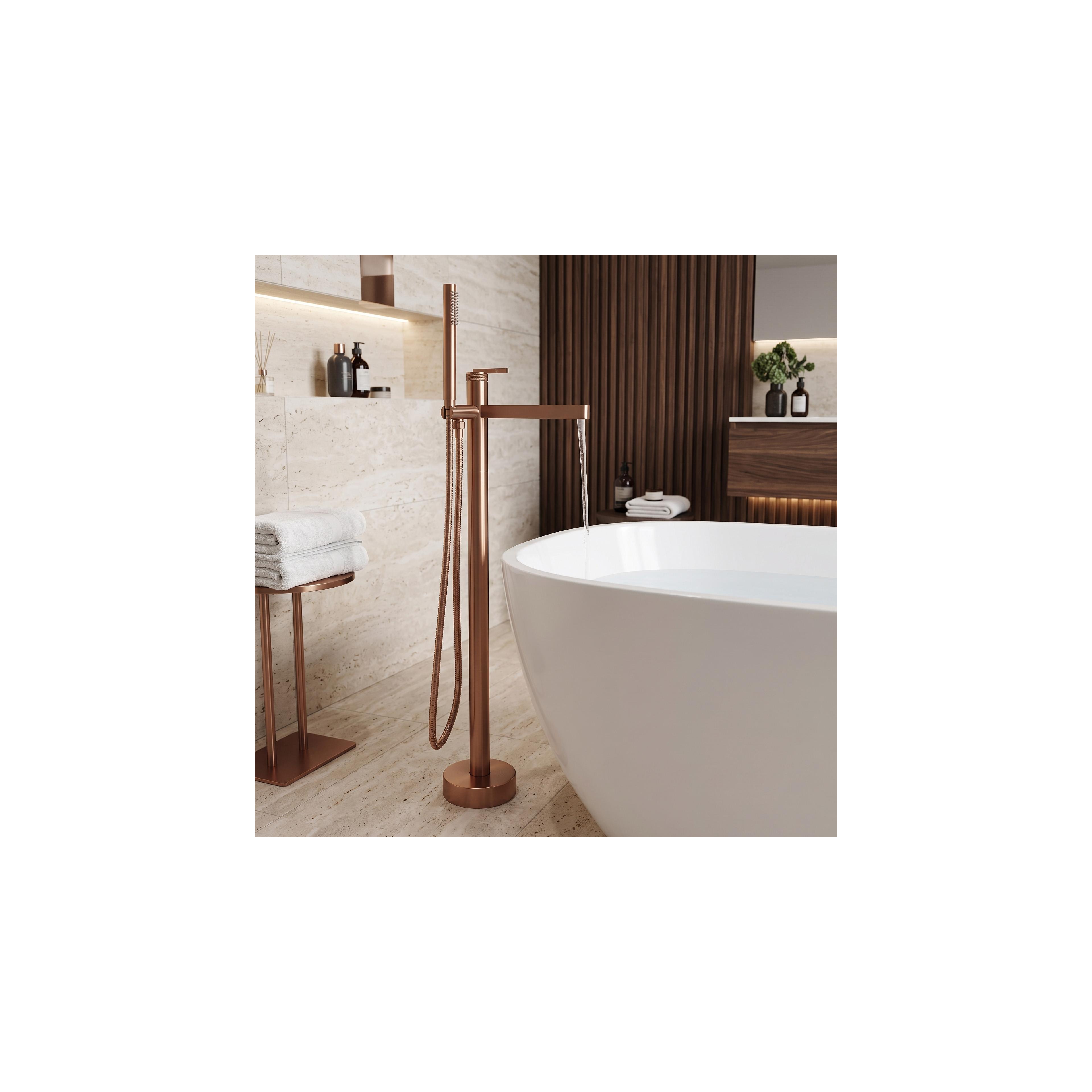 Free-standing faucet Rea Grace Brush Copper