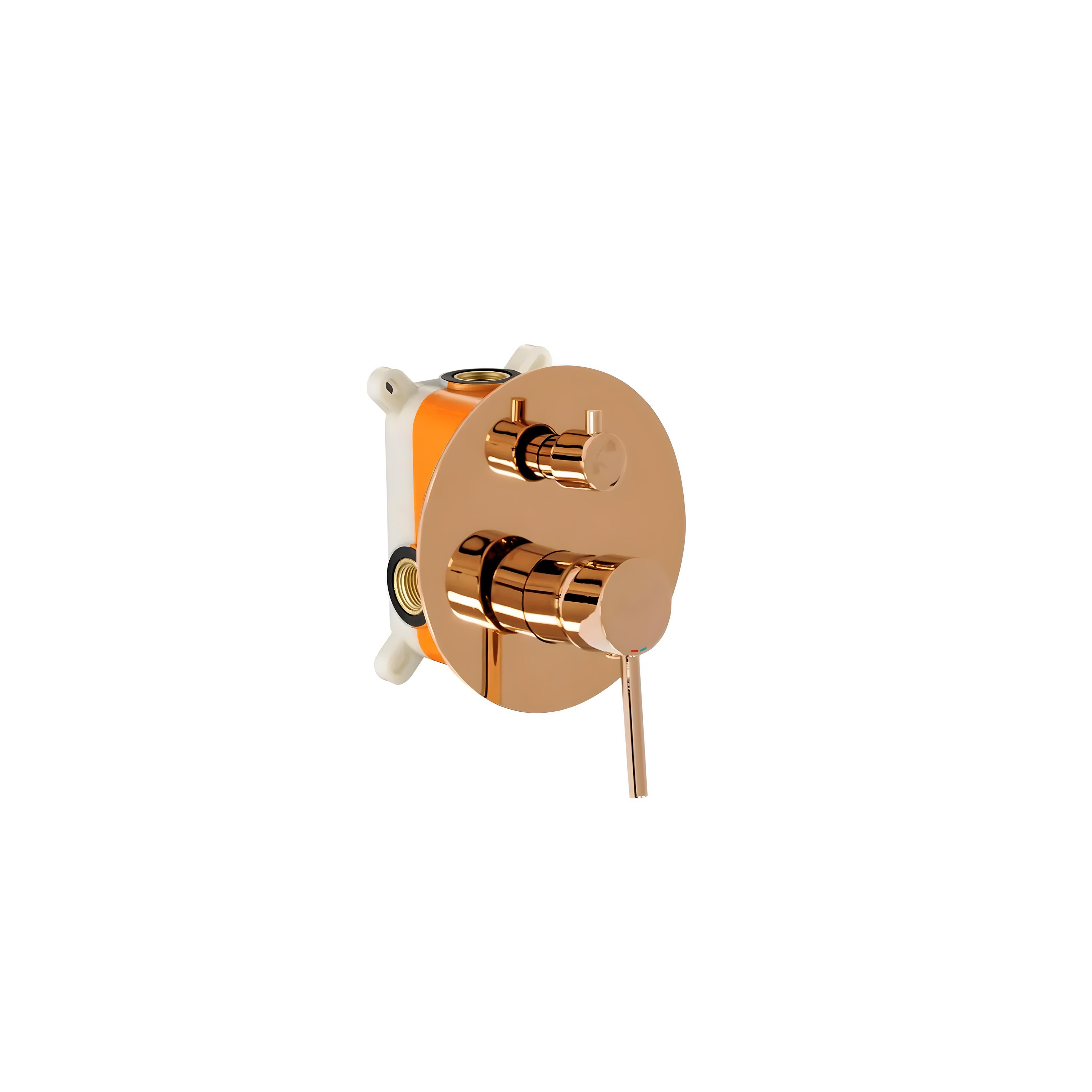 Rubinetto da vasca da incasso Rea Lungo Copper + BOX