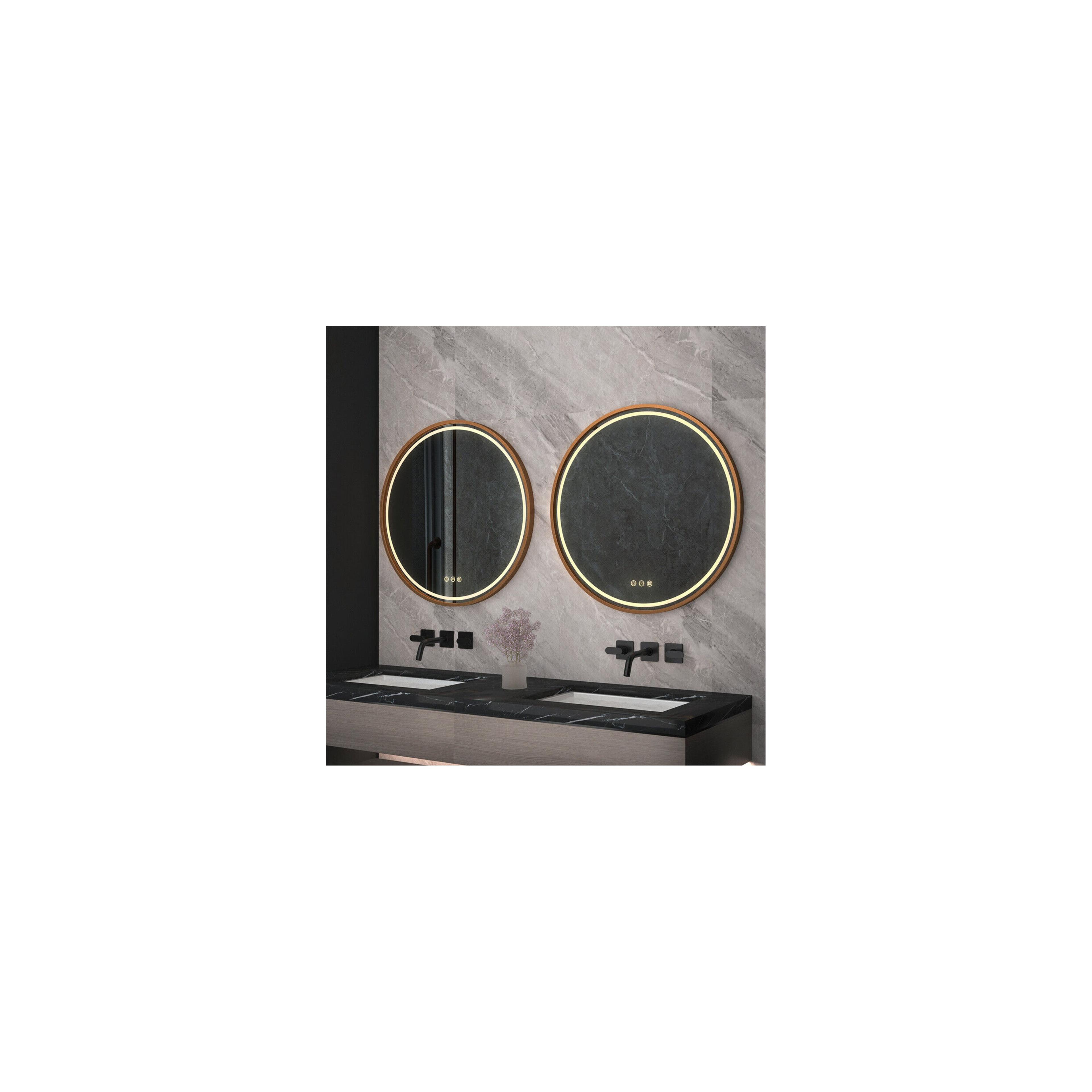Mirror LED 50cm MMJ BRUSH COPPER