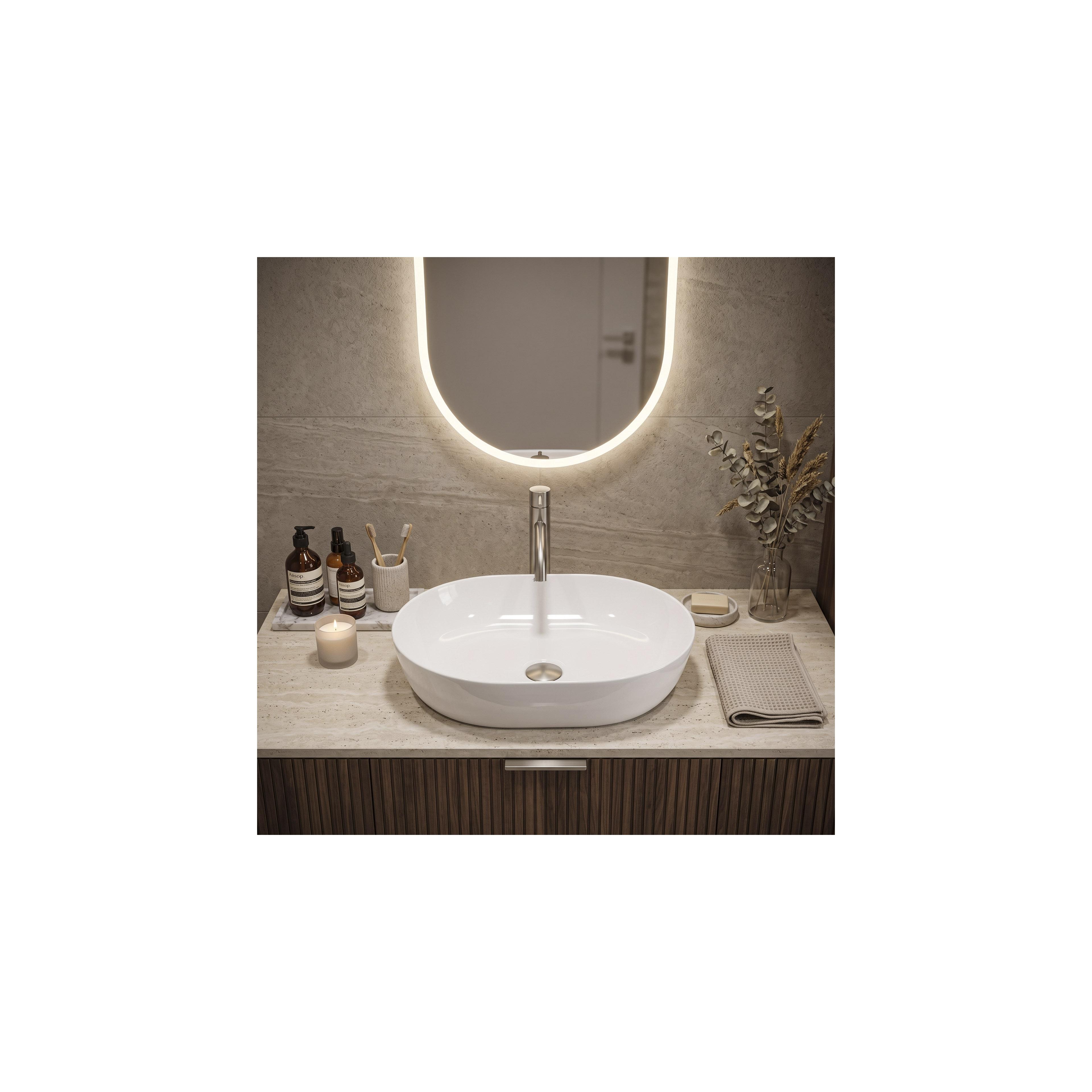 Aufsatzwaschbecken CLEO 50 white – REA
