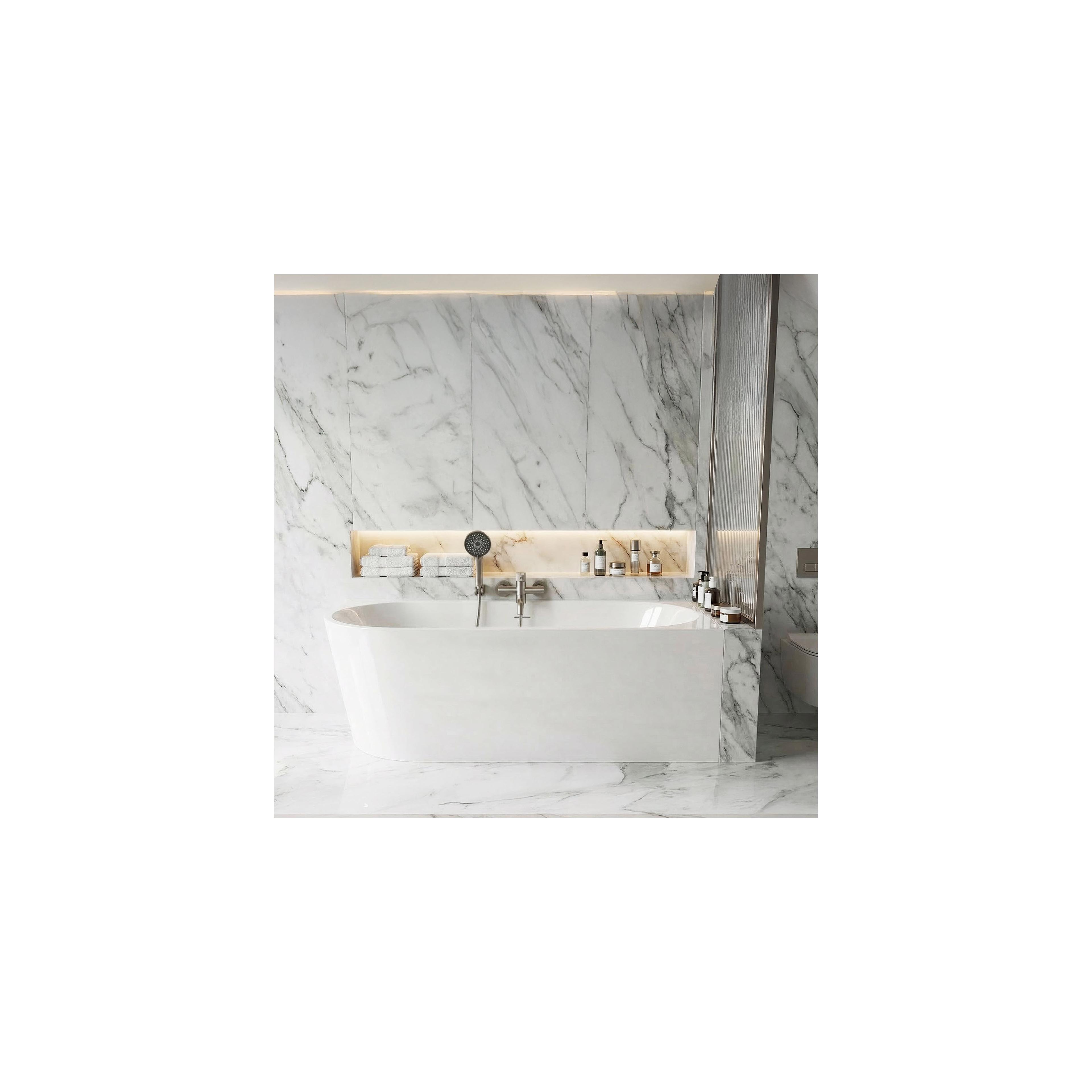 Bathtub Corner Acrylic SYDNEY BELLANTO RIGHT 150cm