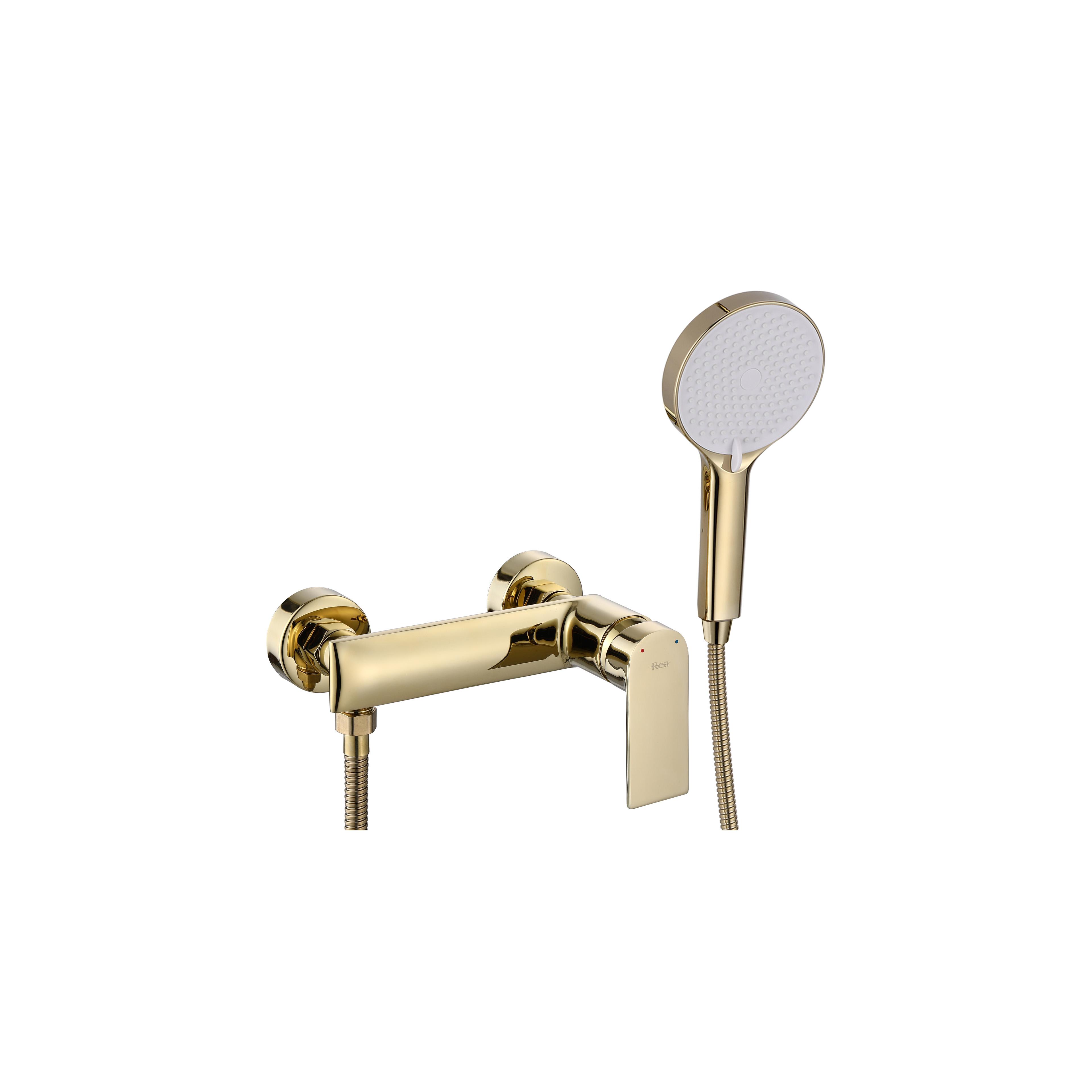 Bateria prysznicowa ze słuchawką REA Veneta Gold