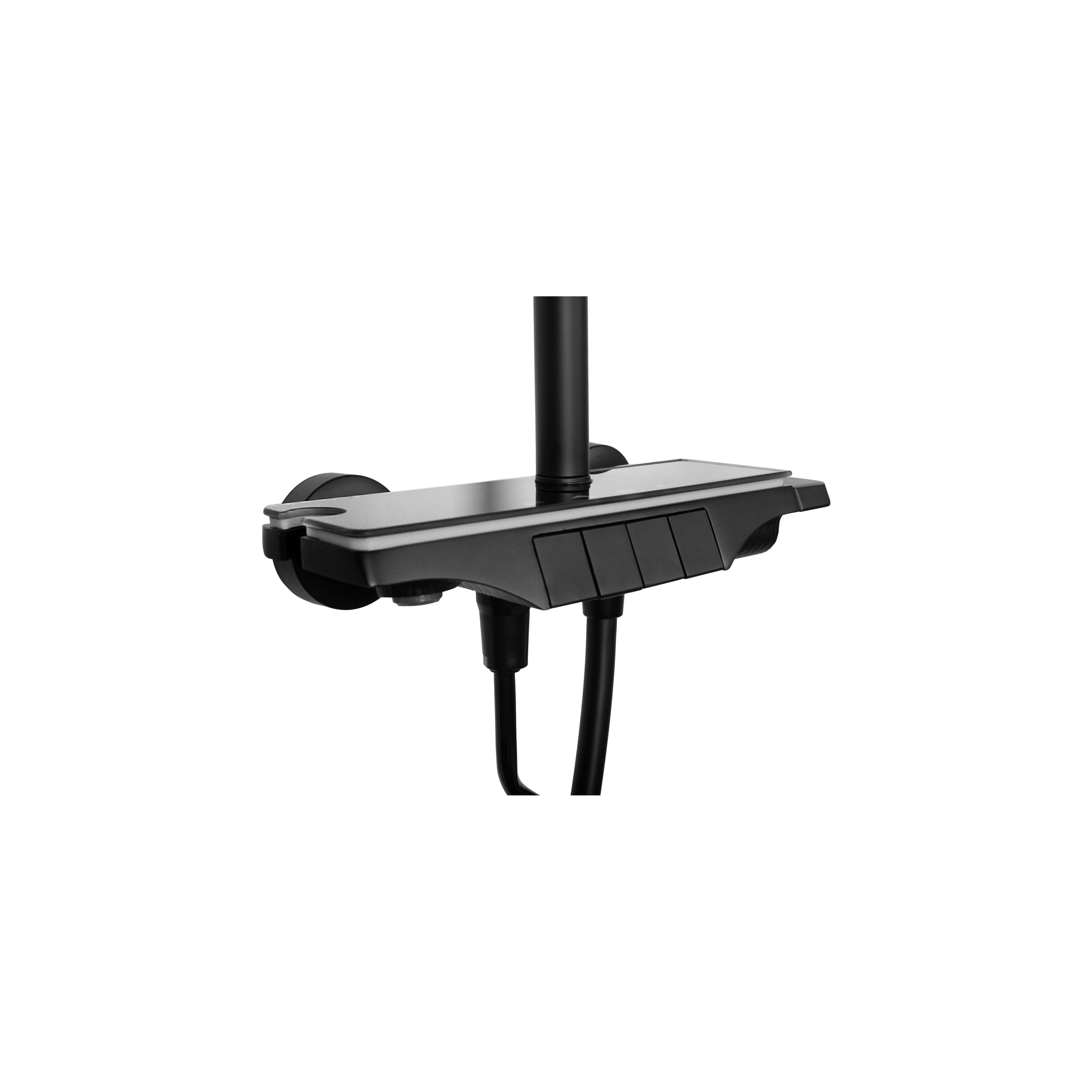 Shower set REA Savio Led Black
