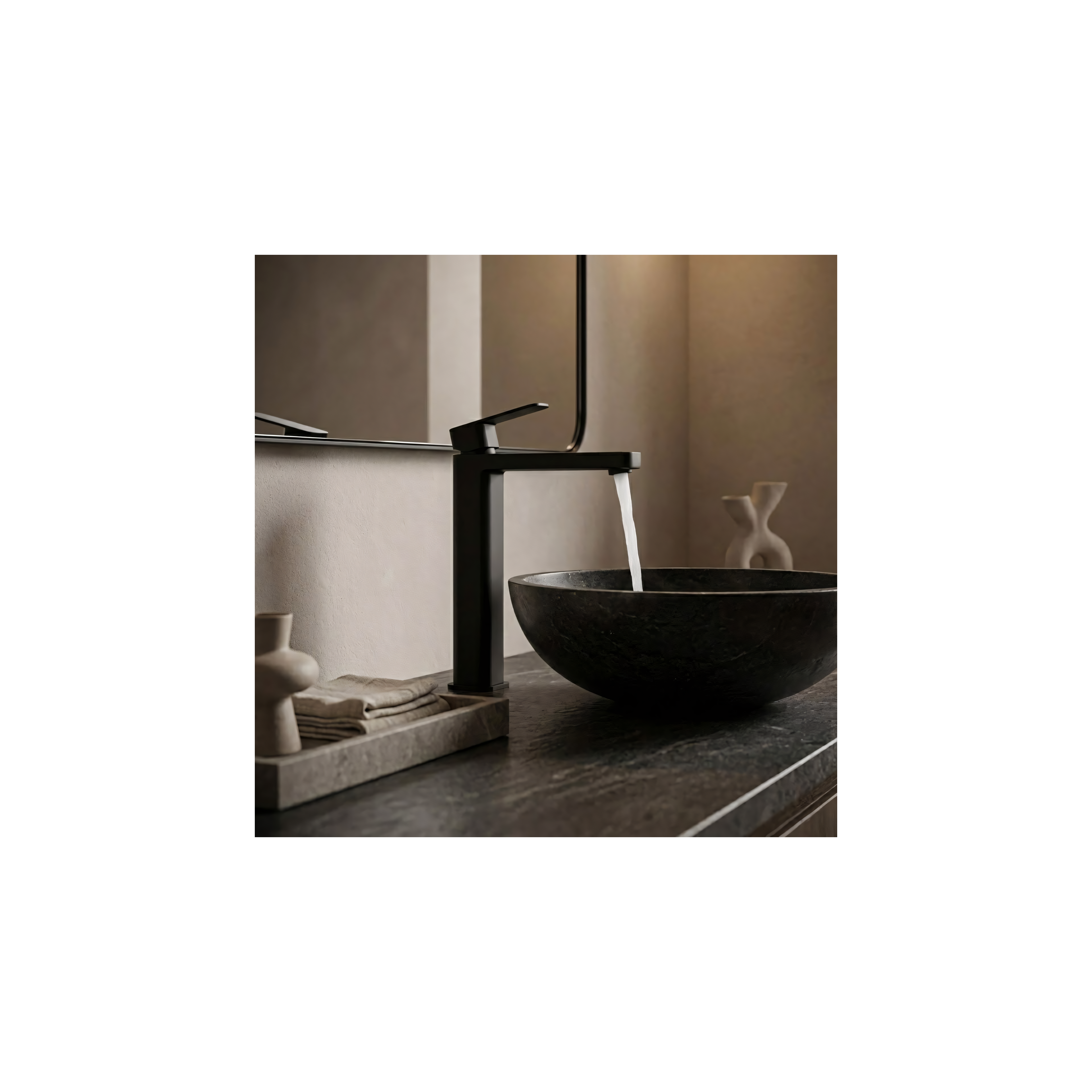 Waschbeckenarmatur Rea Arlo Black