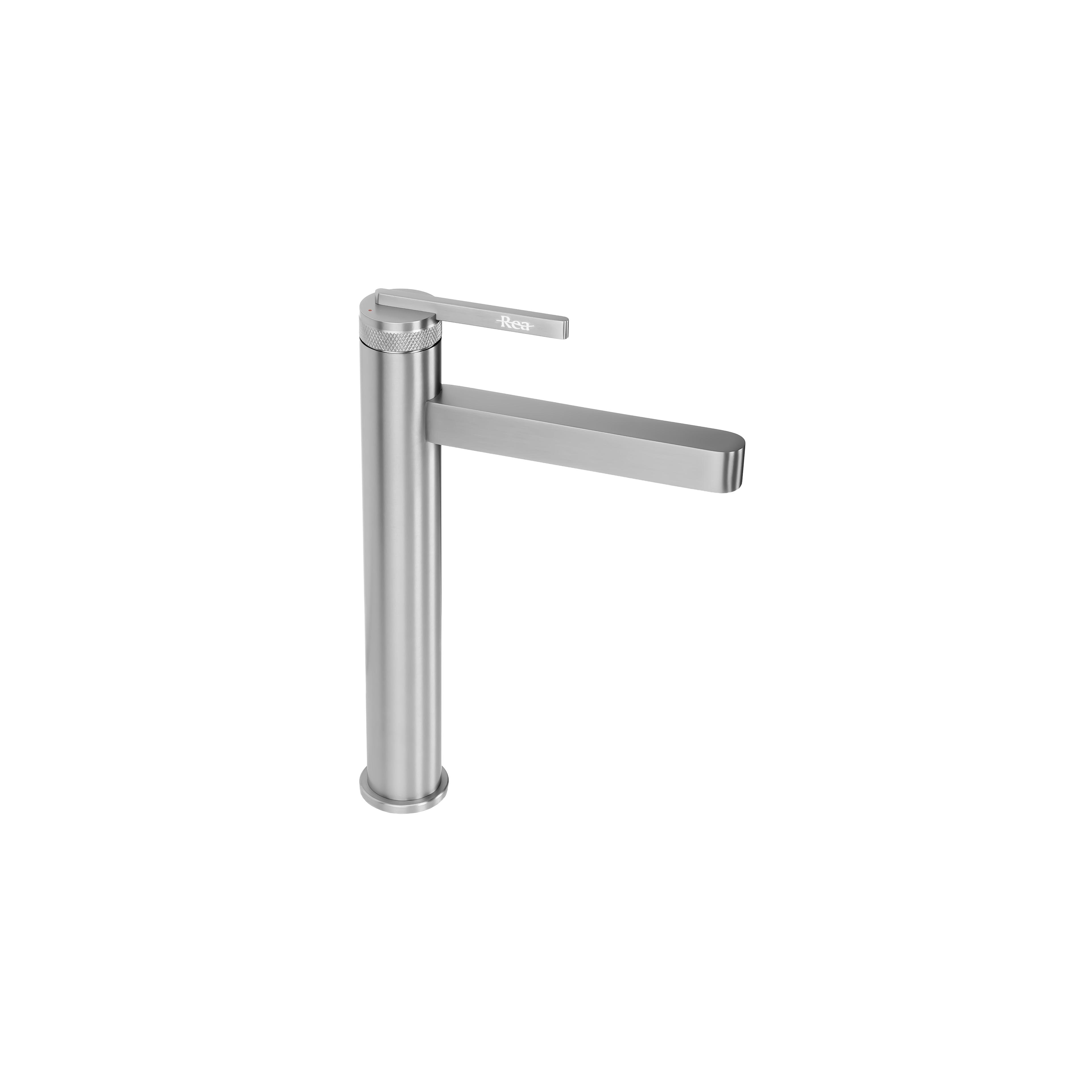 Bathroom faucet Rea Grace Brush Nickel High