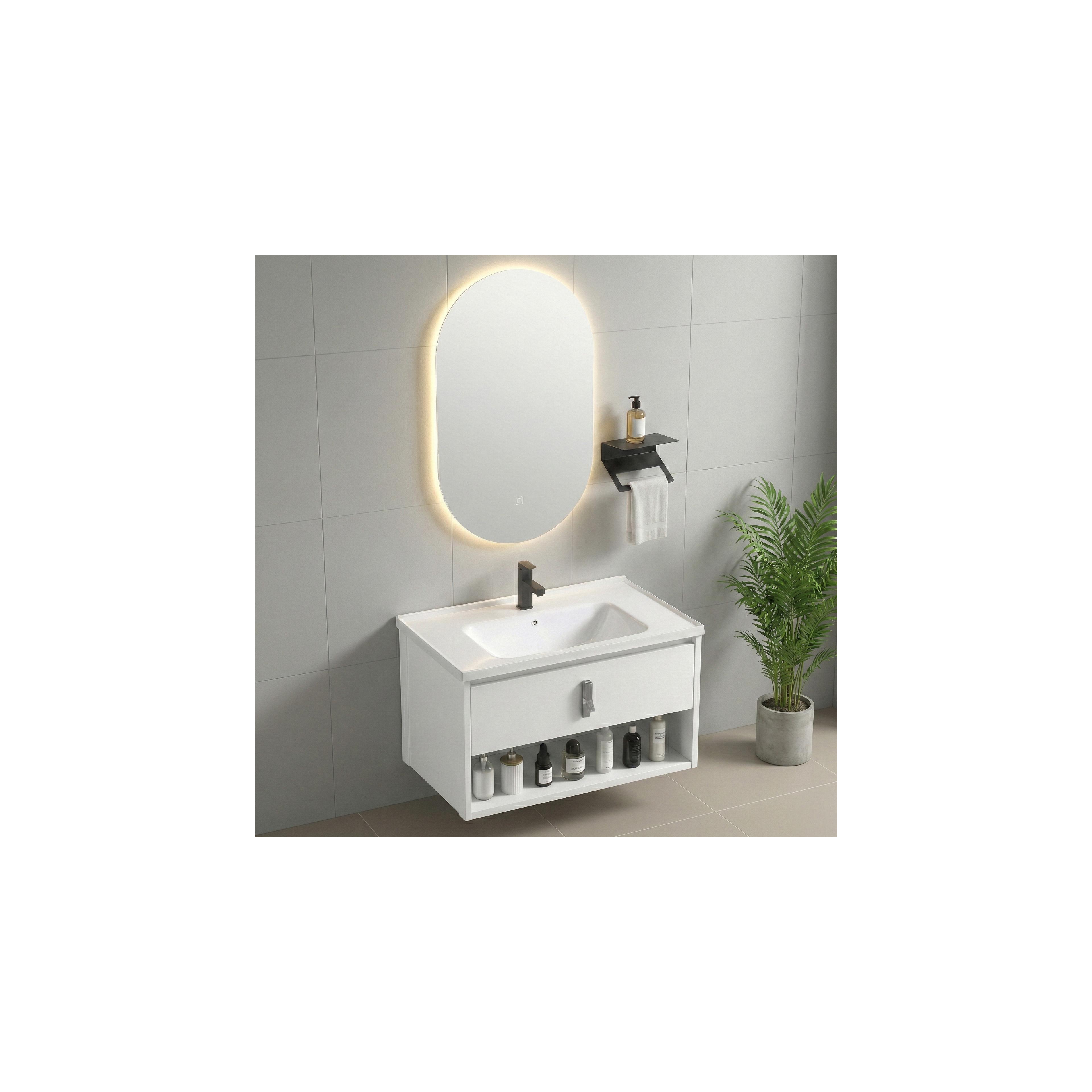 Комплект мебели за баня с мивка Toledo 60cm White
