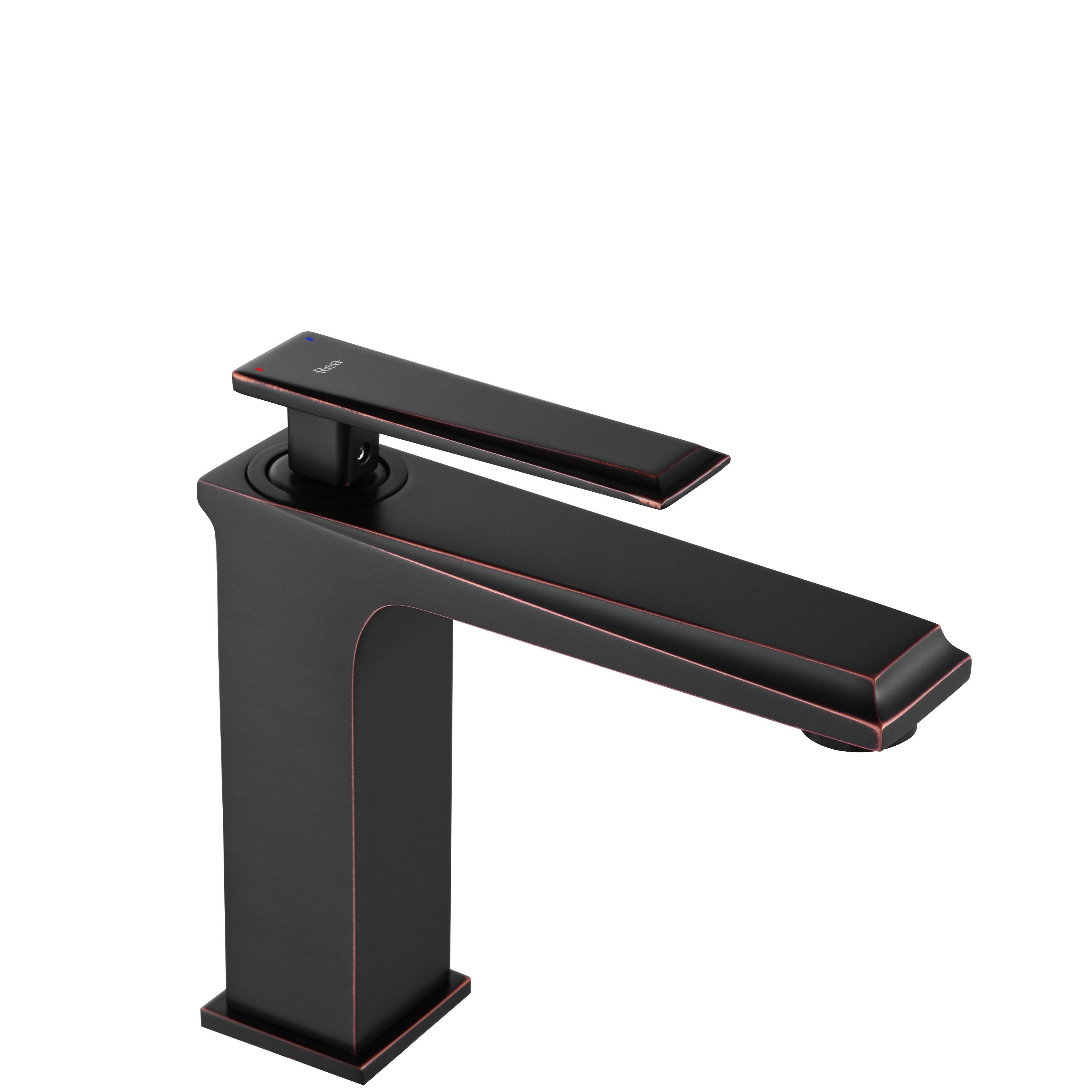 Waschbeckenarmatur REA Romano Old Black Low