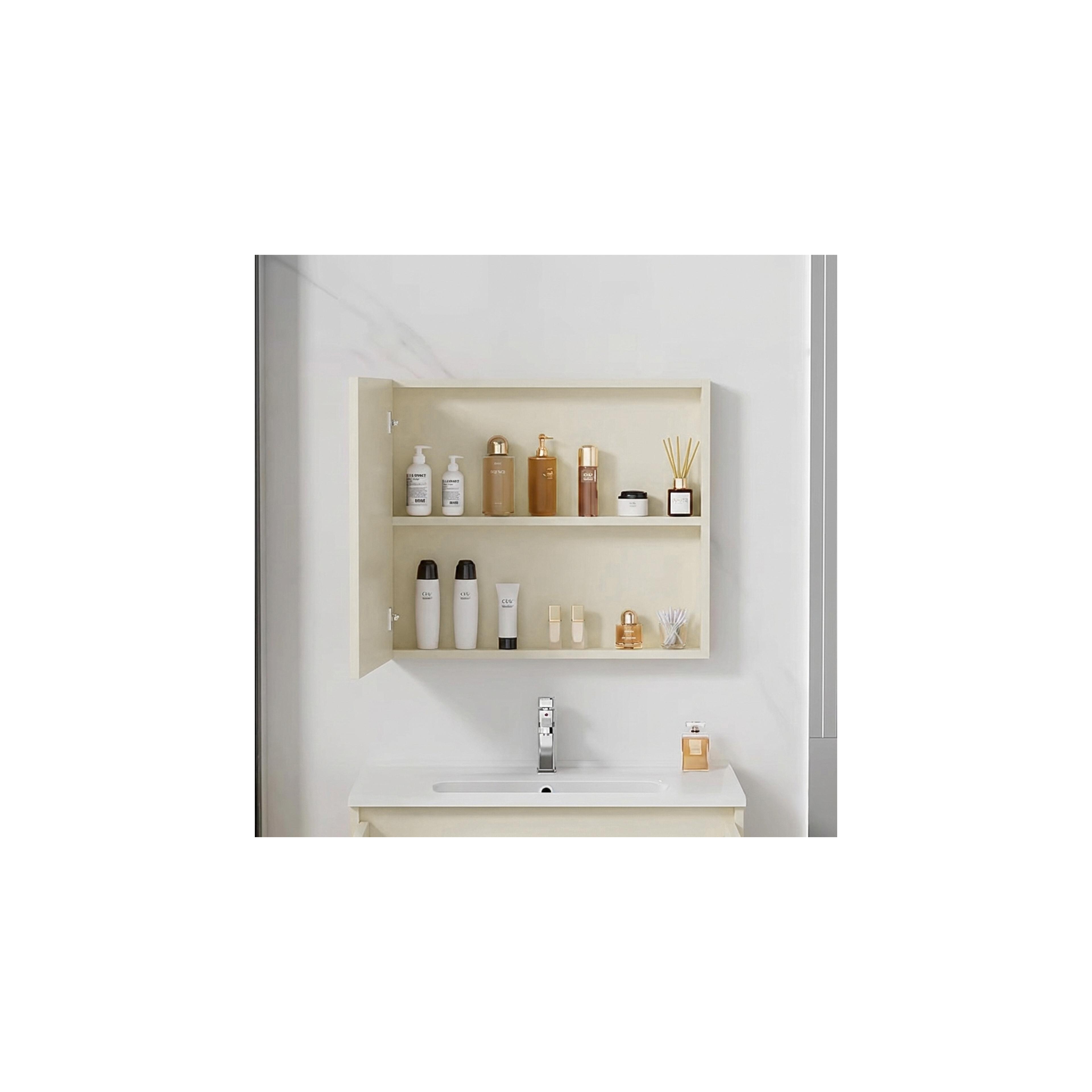 Badezimmermöbel-Set mit Waschbecken Paris 60cm Beige