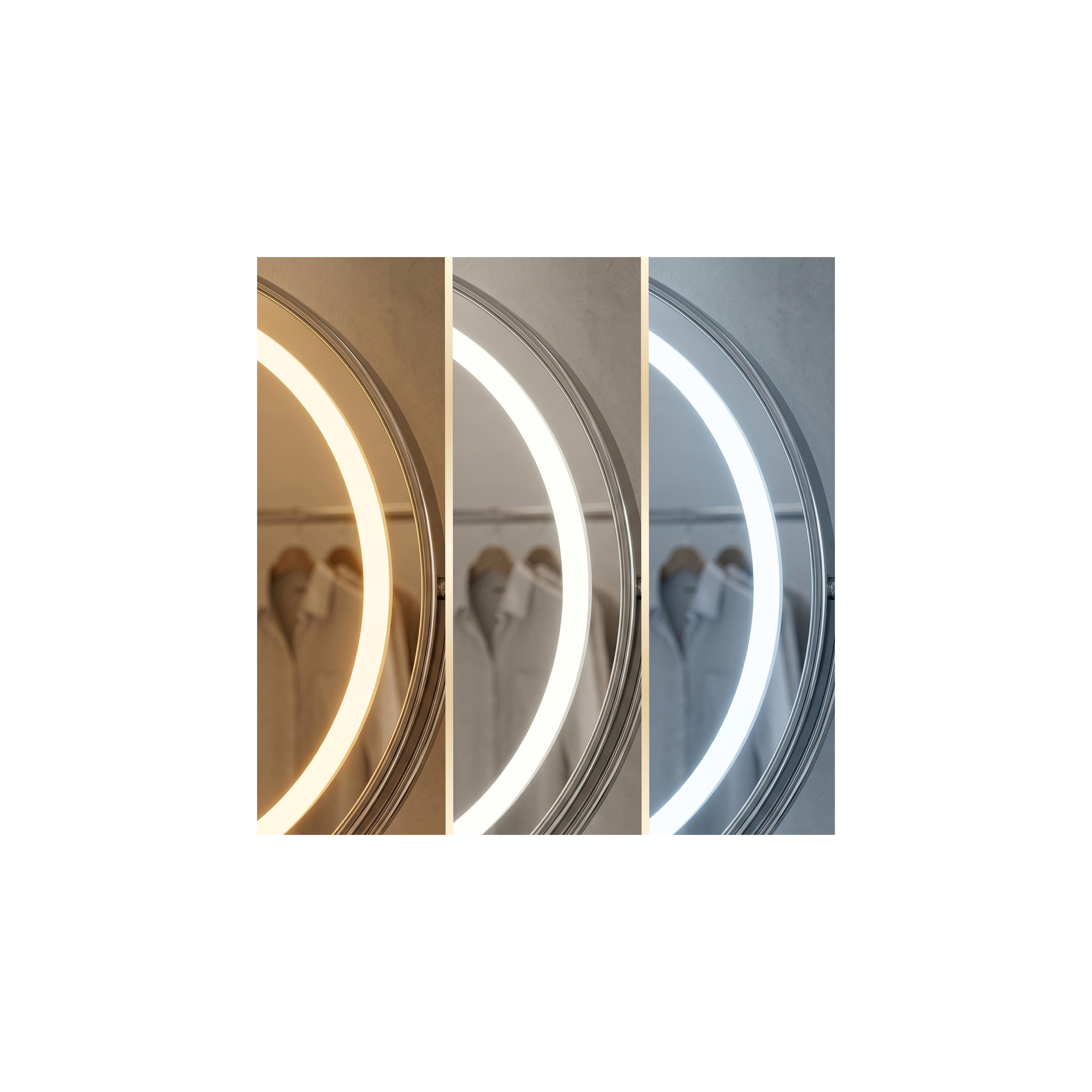 Spiegel LED MAKE-UP L.Gold 50 cm
