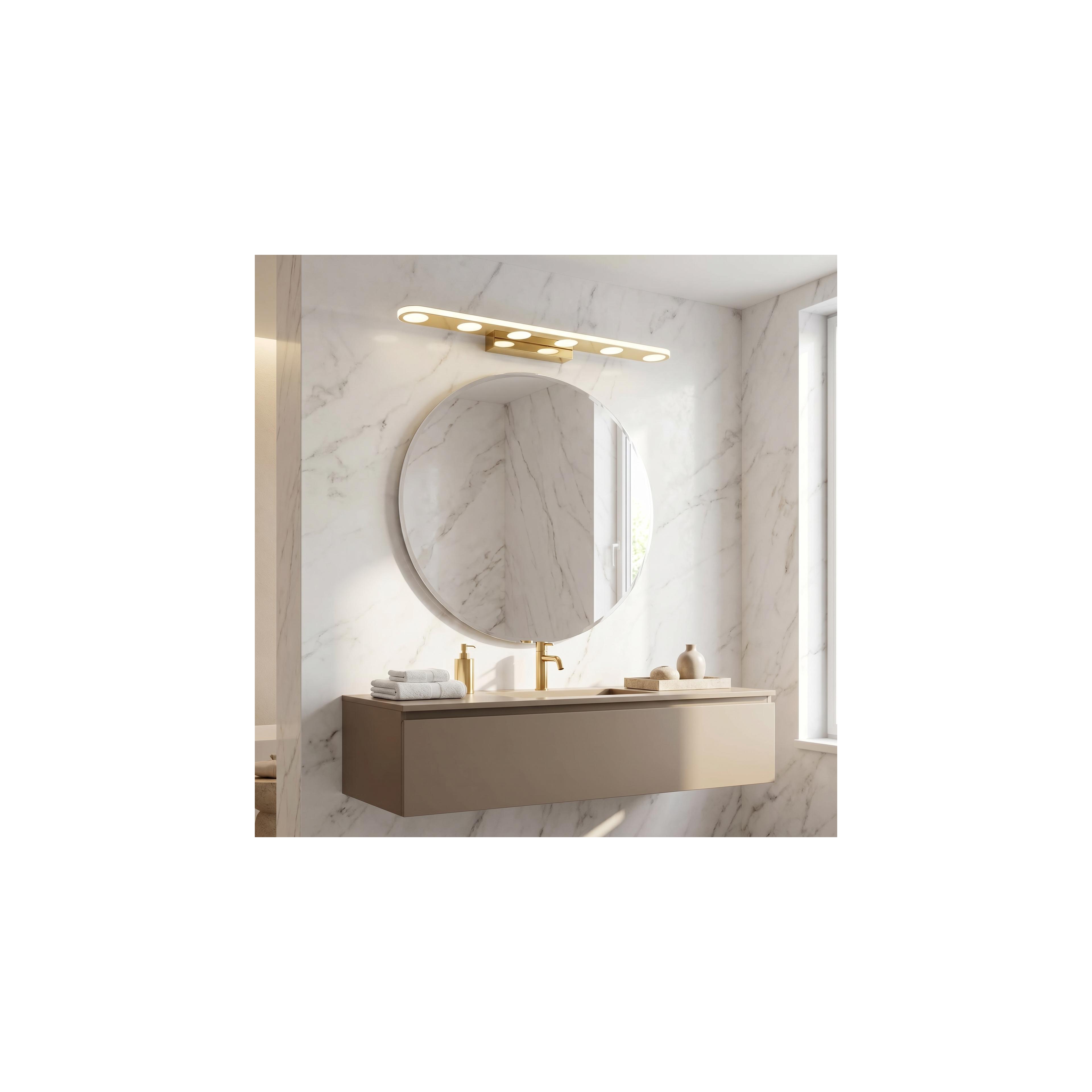Bad LED-Wandleuchte SWE057-W GOLD