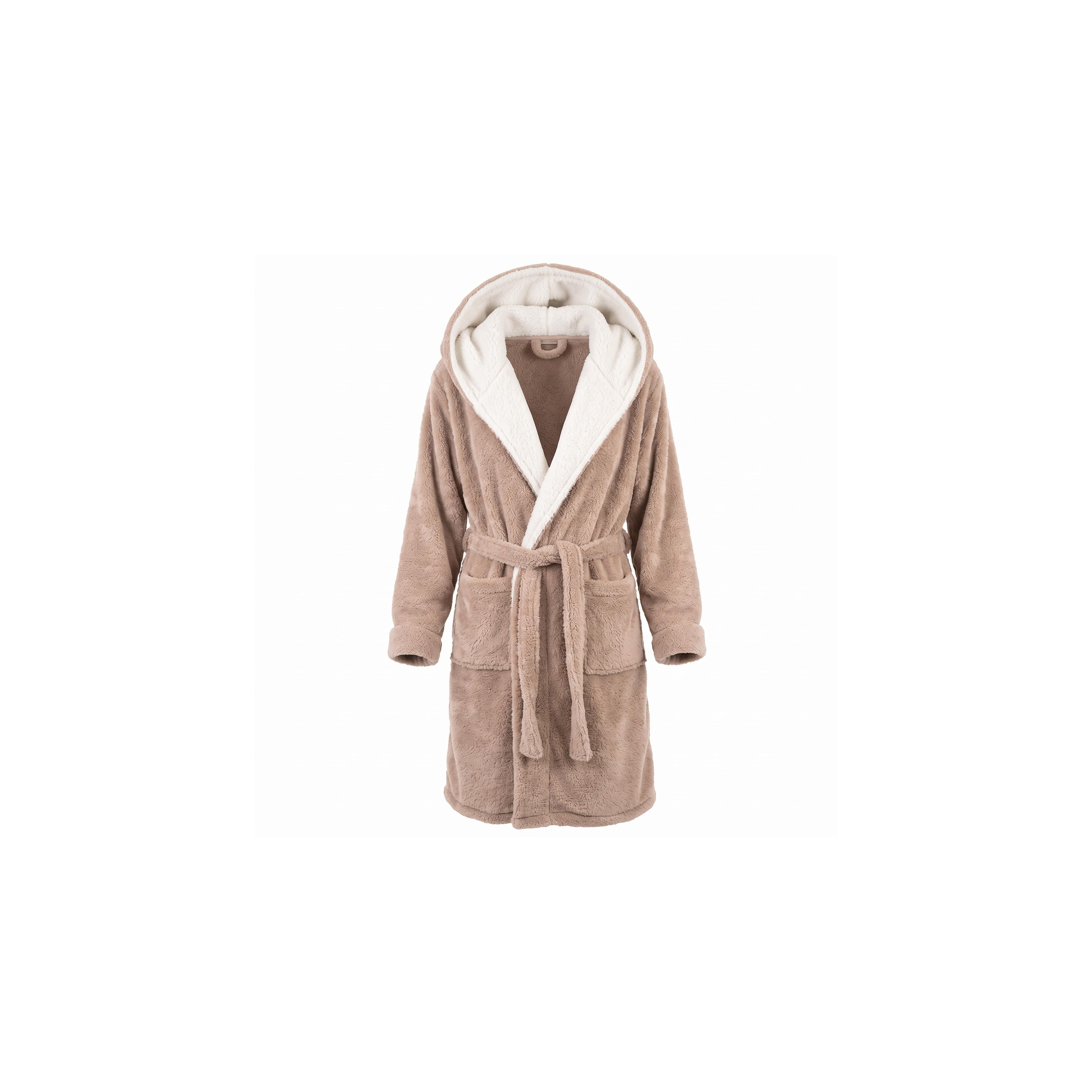 Frauen Bademantel Jordan Beige / ecrü M