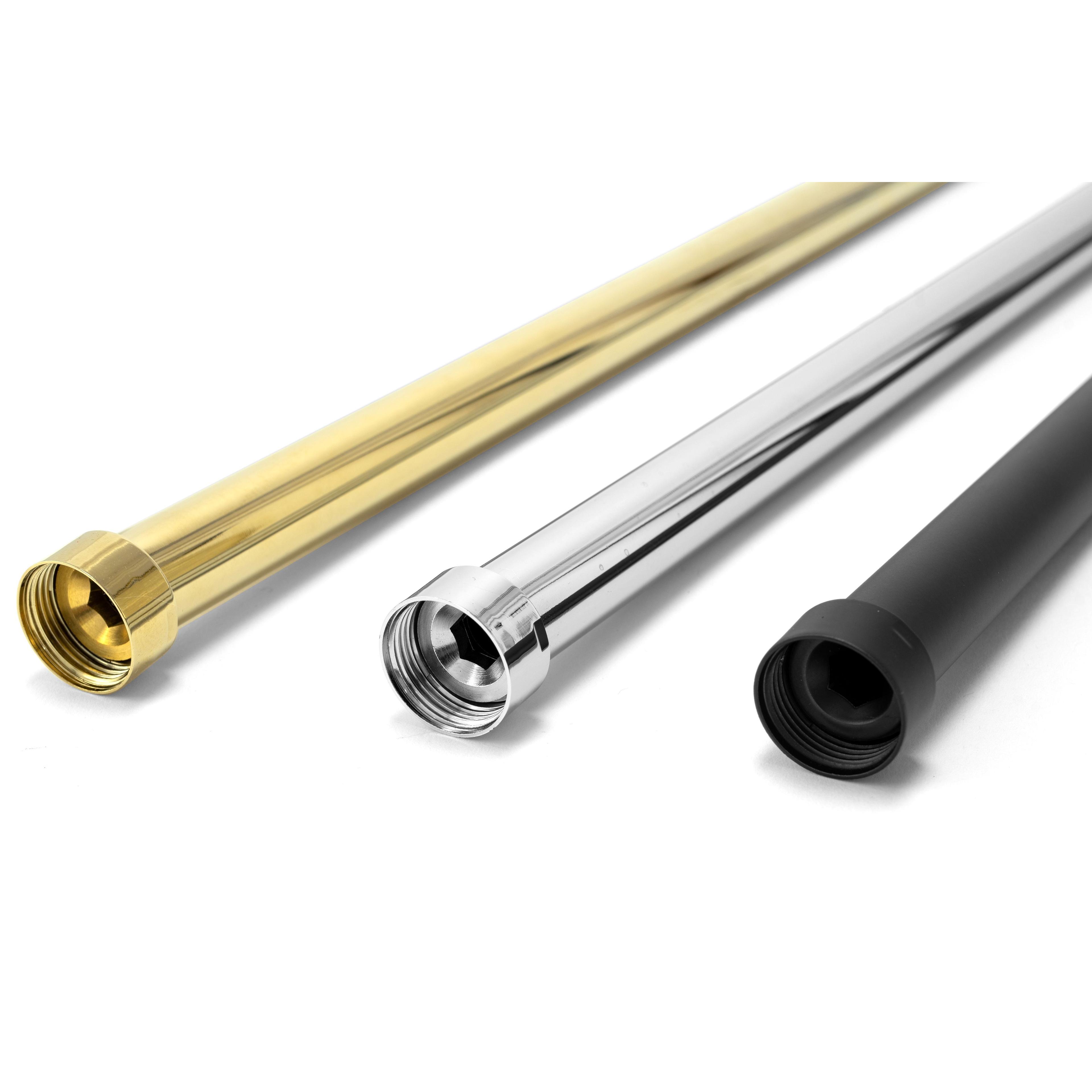 Extension for a bathtub and shower set GOLD BRUSH 60cm