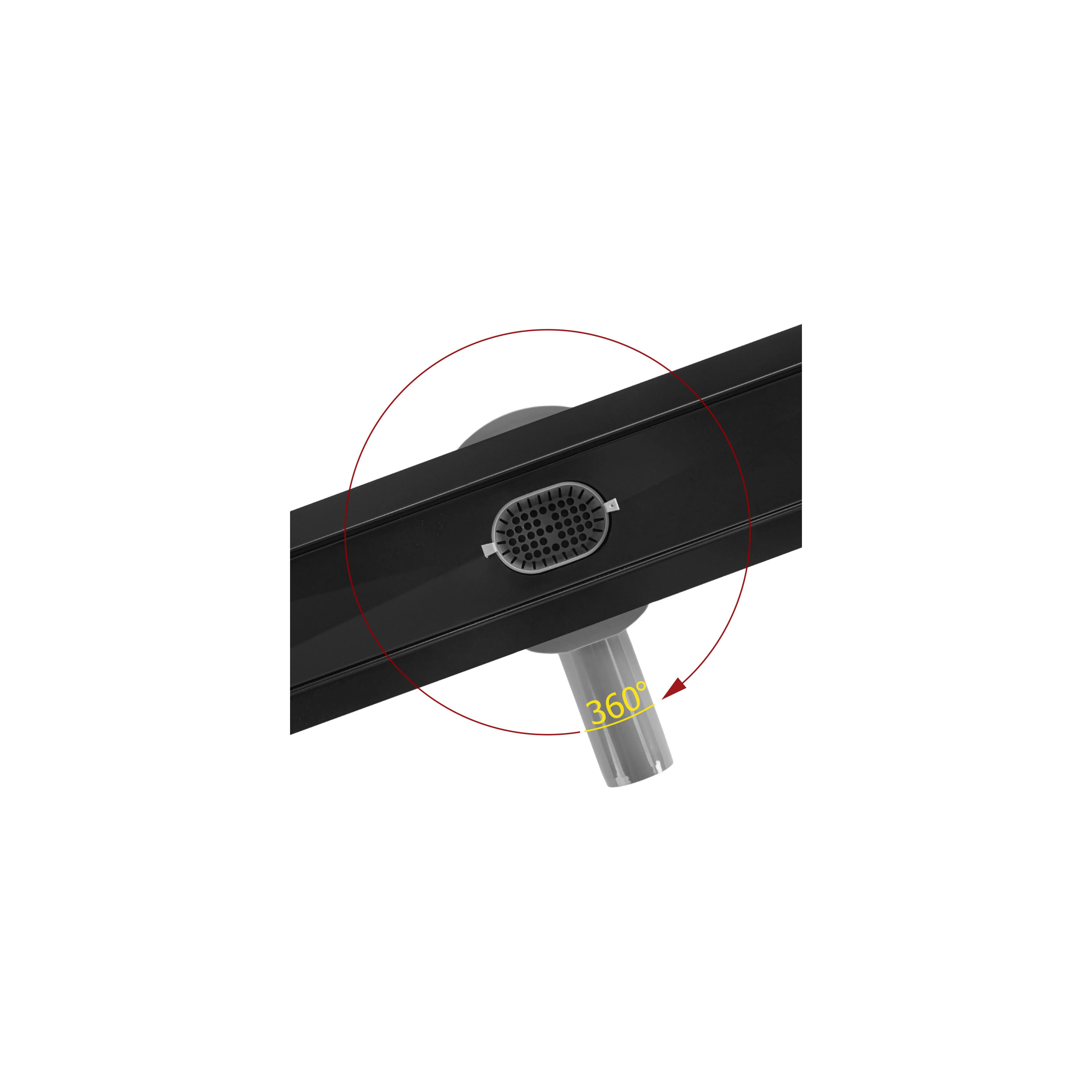 Lineaire afvoer Rea Neox Pro Black 90