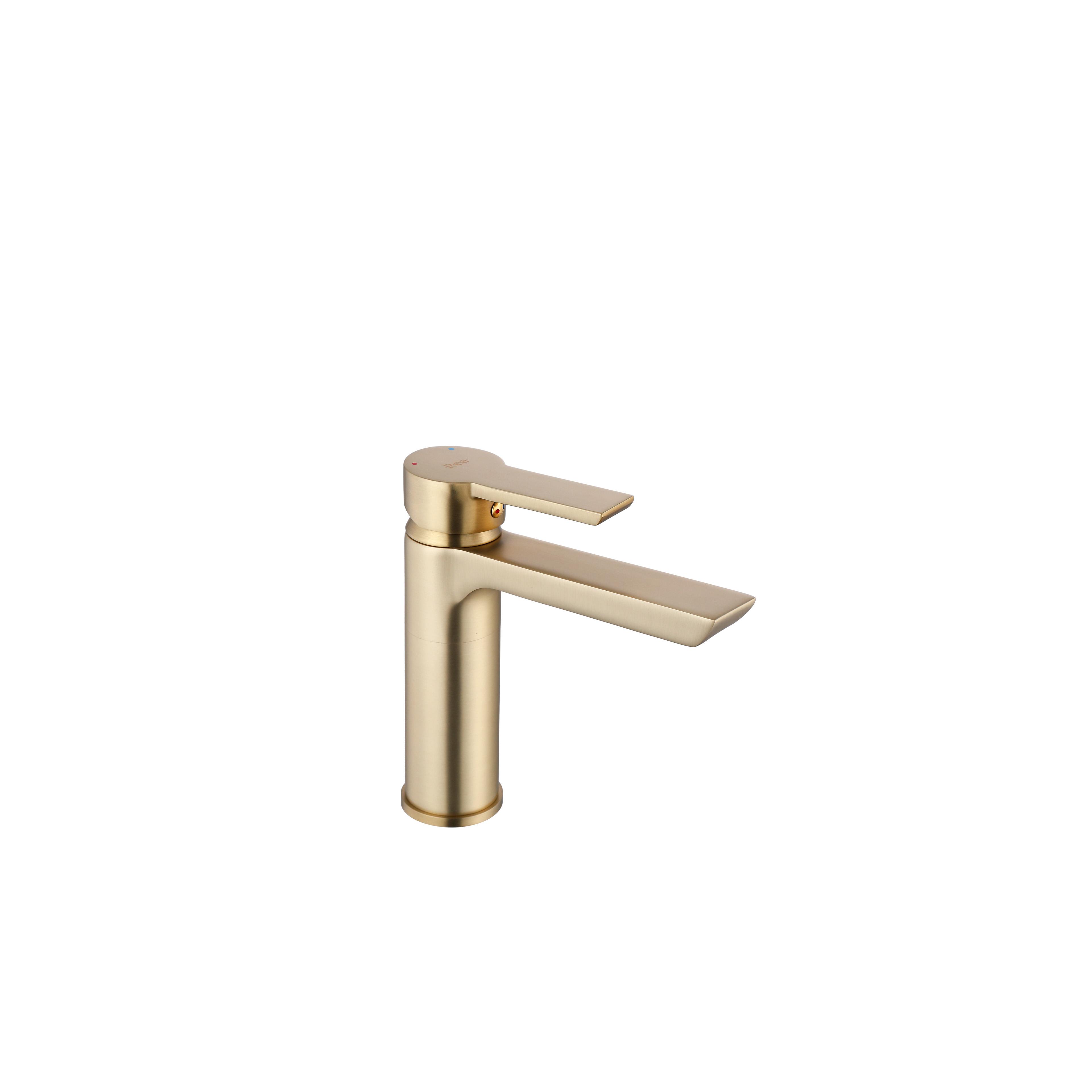 Waschbeckenarmatur Rea Argus GOLD BRUSH Low