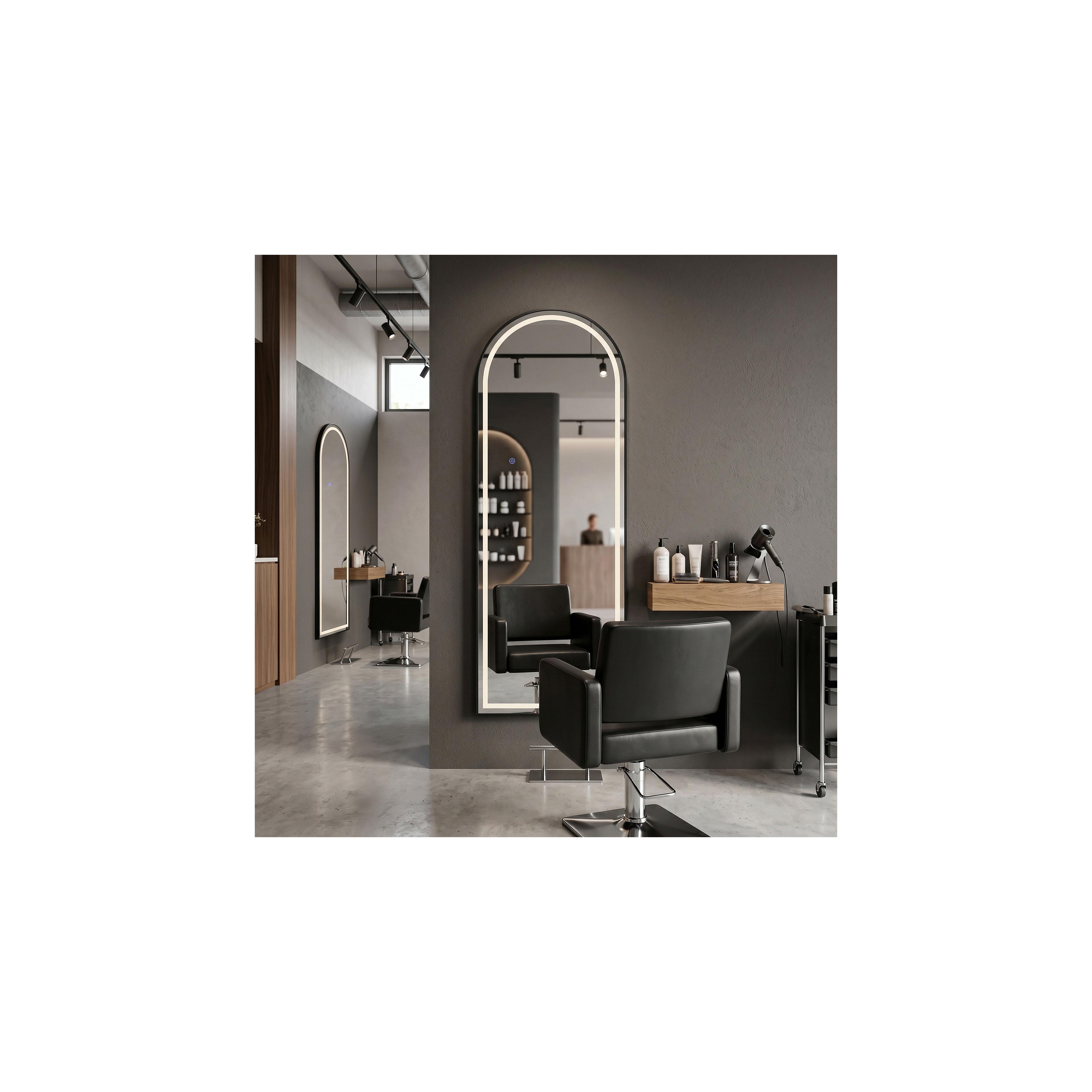LED-SPEGEL Orbit 50x160cm Black