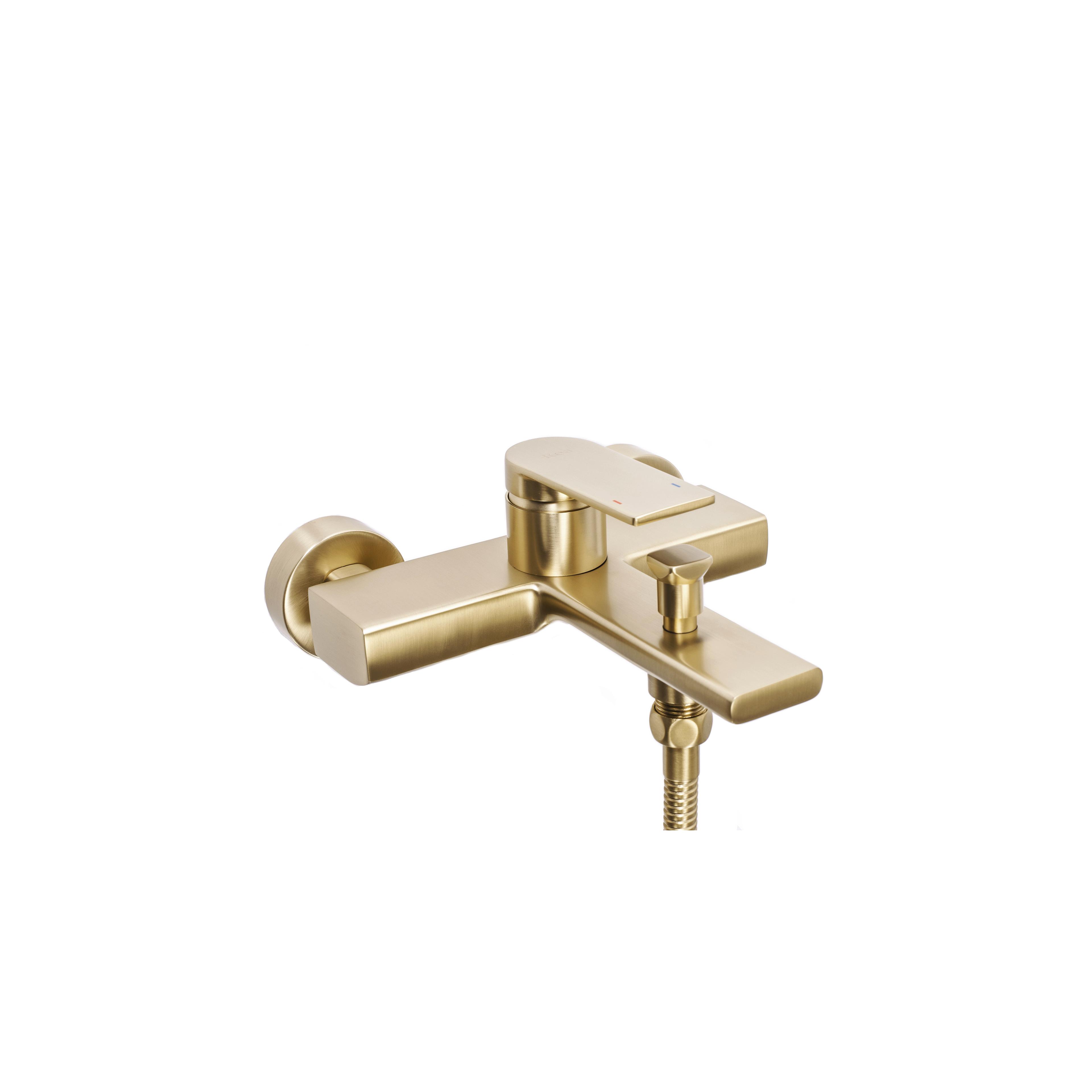 Wannenarmatur REA Verso Brush  Gold