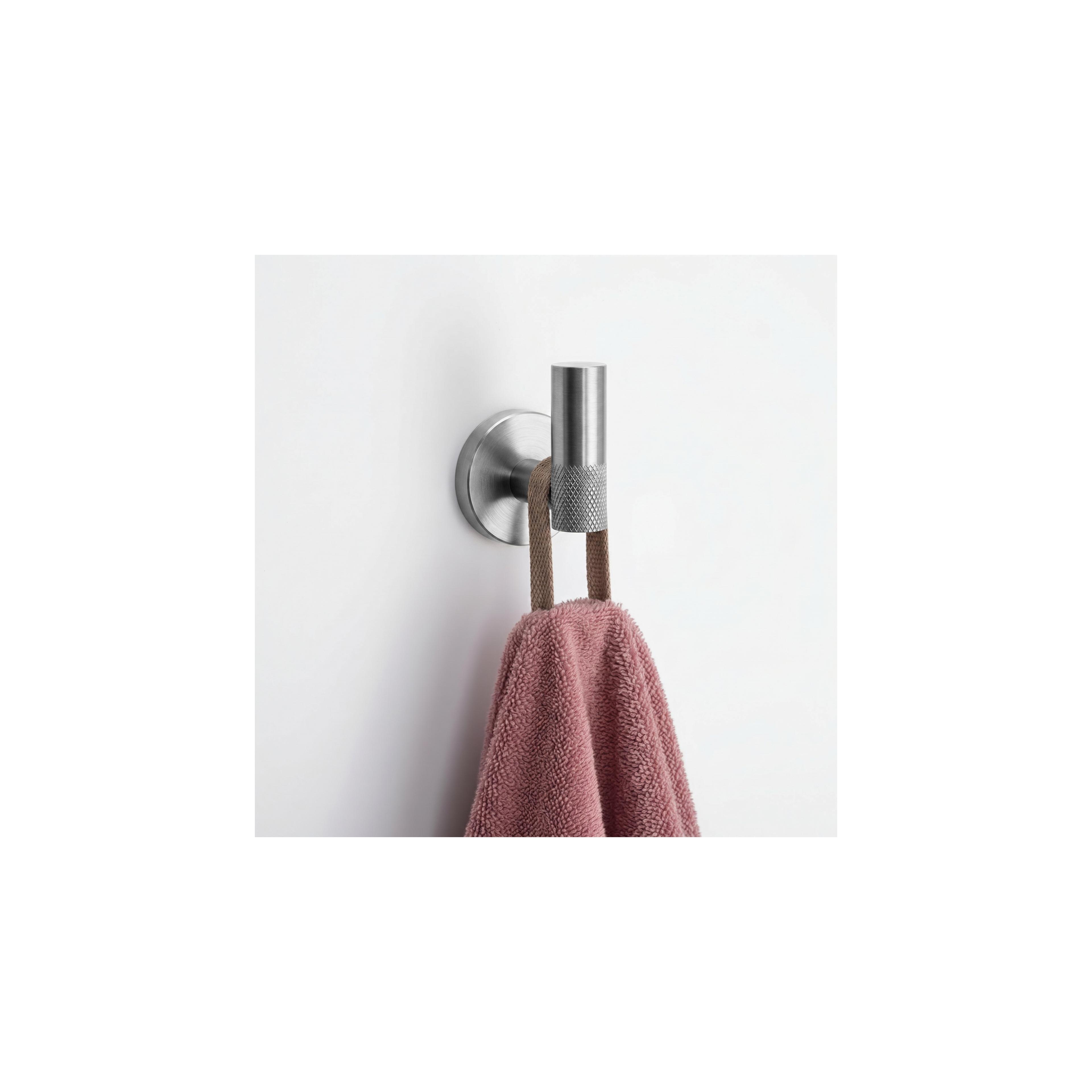 Badezimmer-Accessoire-Set GRID Brush Nickel 4-teilig